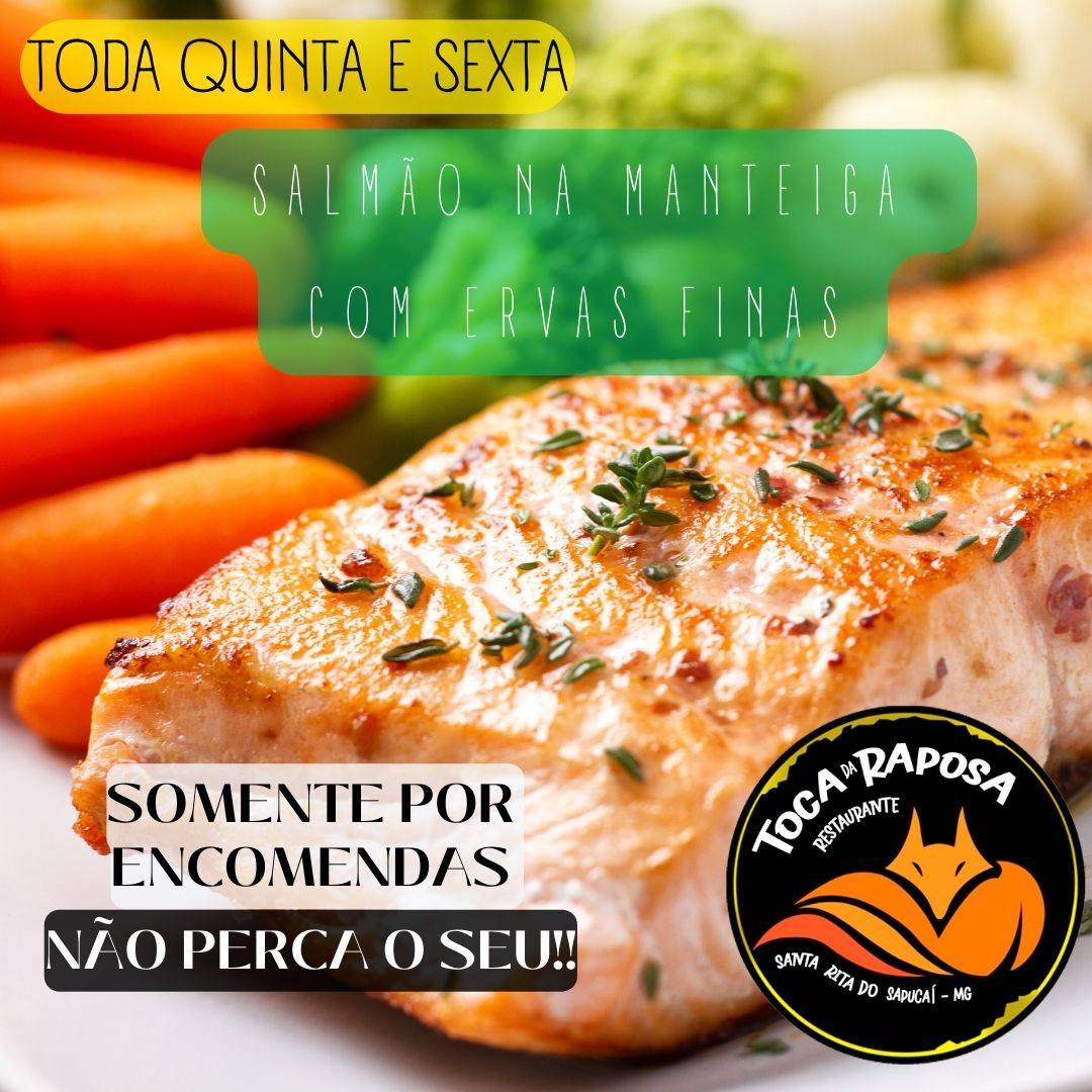Restaurante Toca da Raposa cardápio