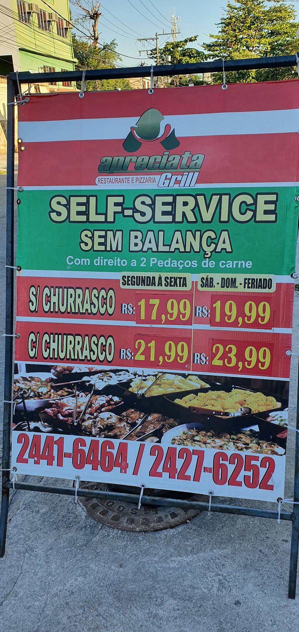 Restaurante e Pizzaria Apreciata Grill cardápio