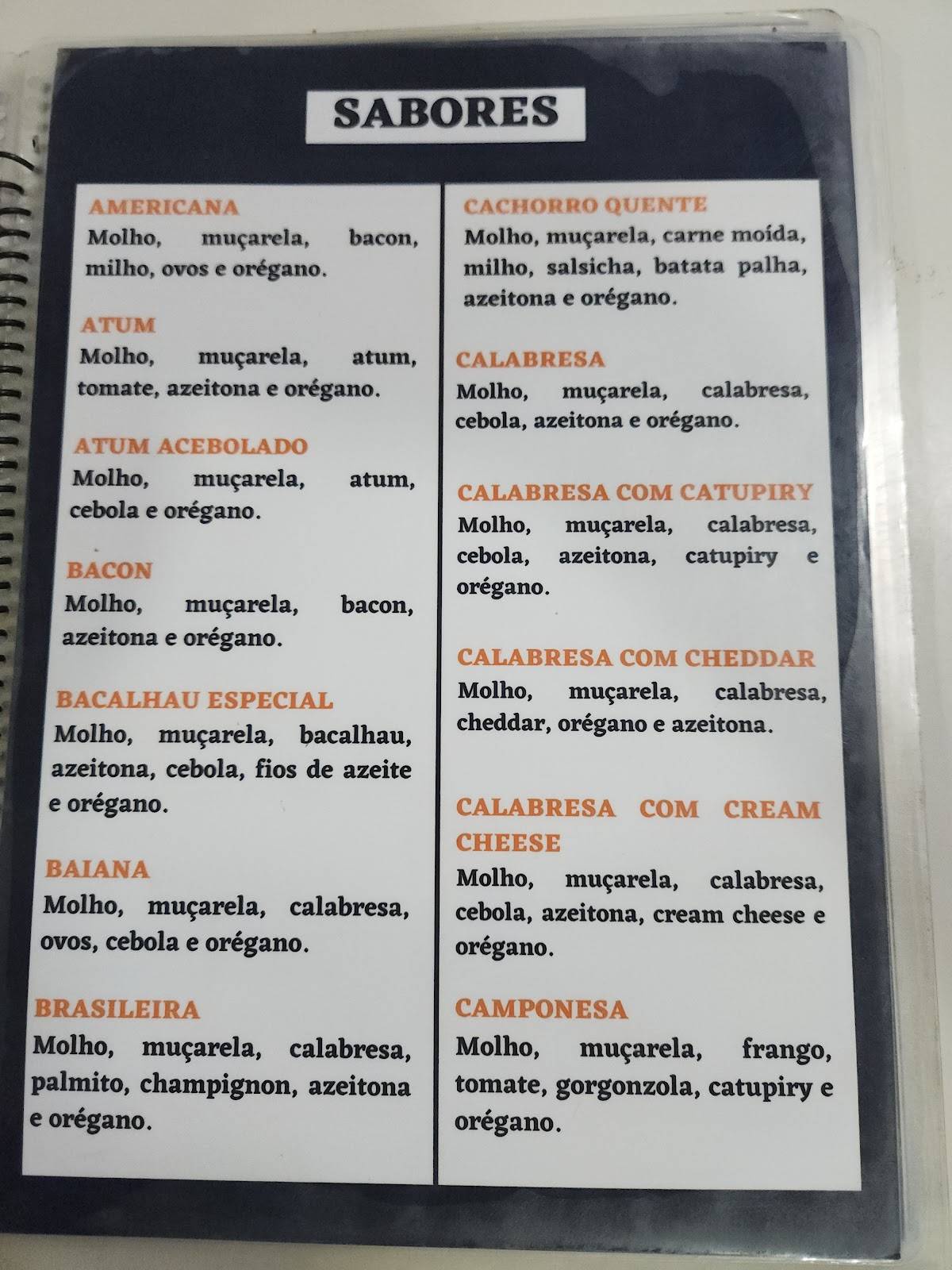 Restaurante e Pizzaria do Galeto cardápio