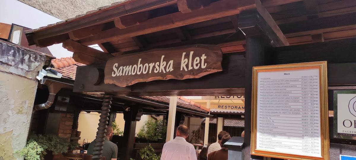 Menu di Restoran Karlović- “Samoborska klet” 