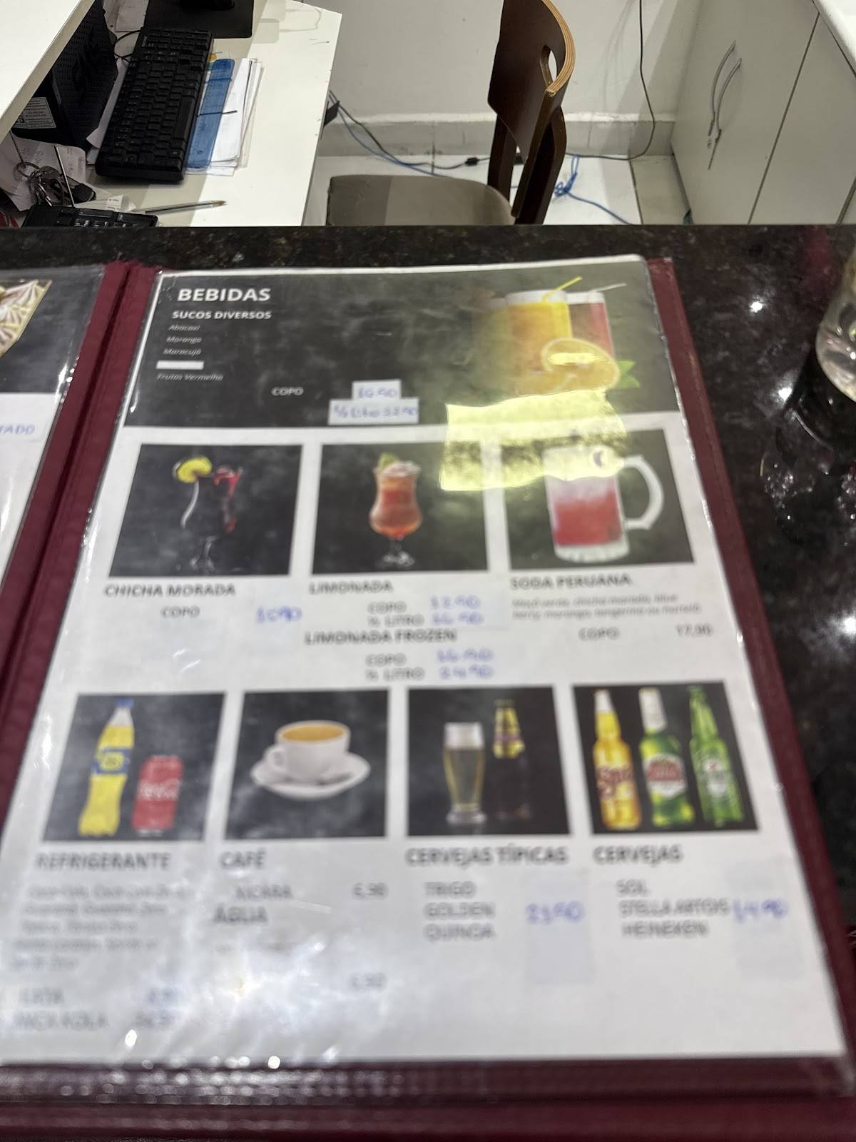 Rinconcito Peruano - Pinheiros cardápio