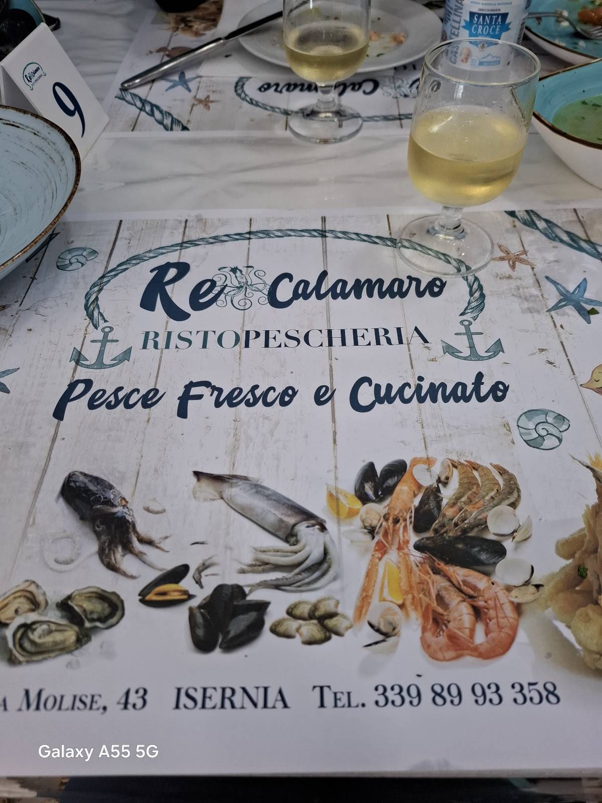 Menu di Risto Pescheria Re Calamaro 