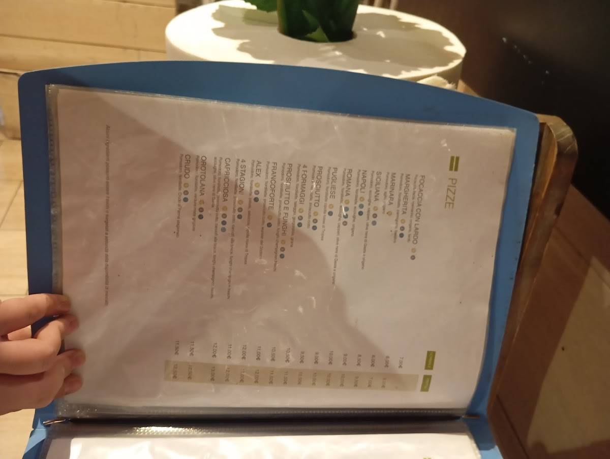Menu di Anima 
