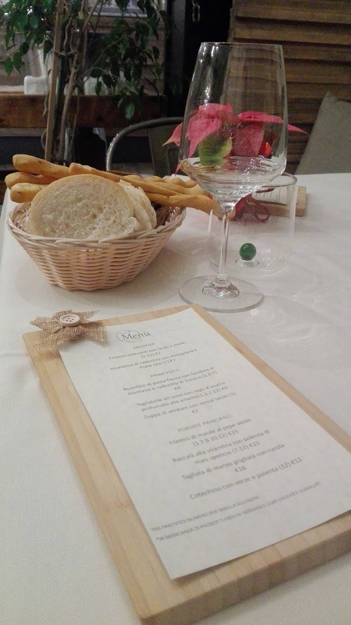 Menu di Ristorante Bar Tabacchi Berton 