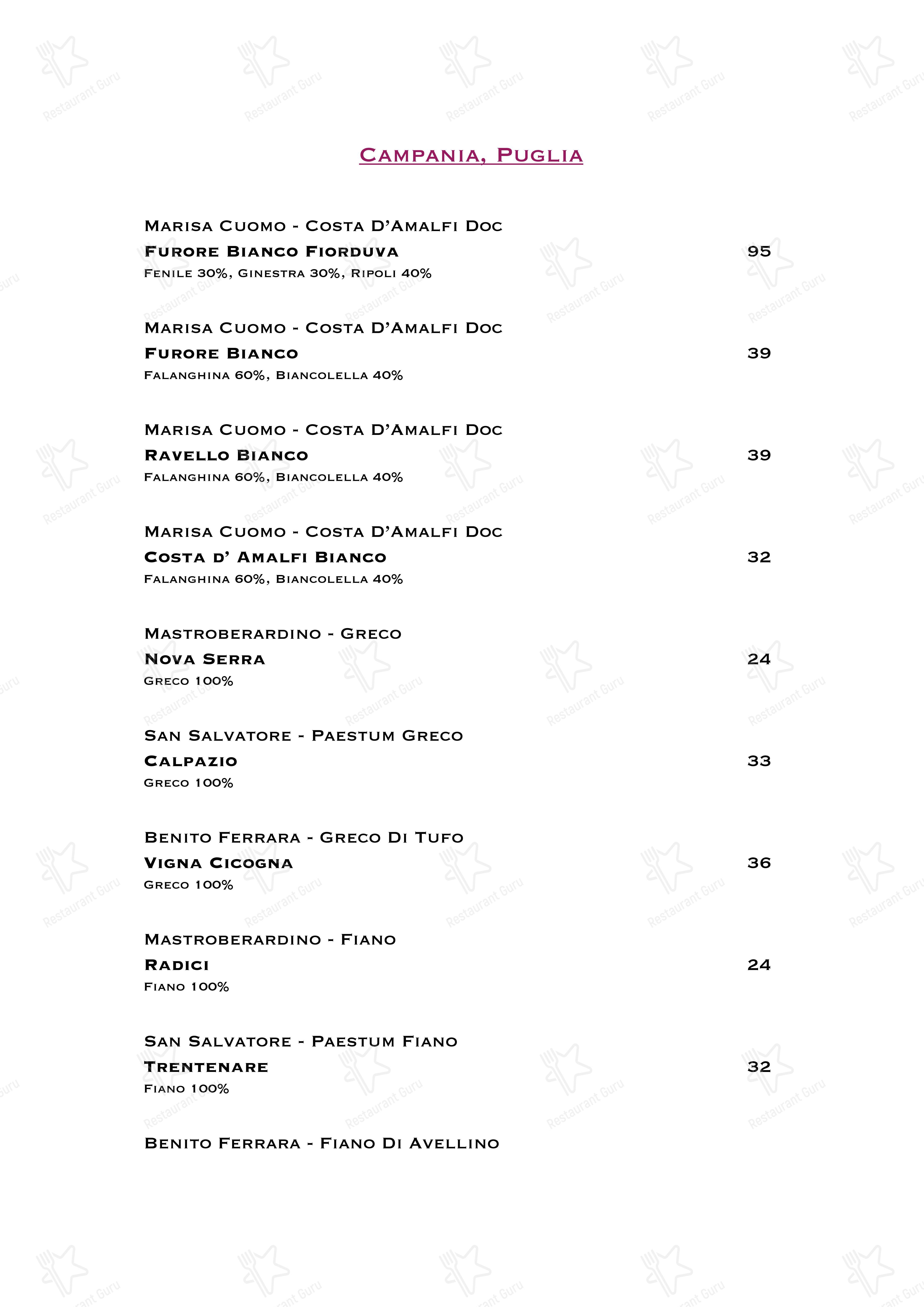 Lunch Menu per Ristorante Boccon DiVino in Gallarate