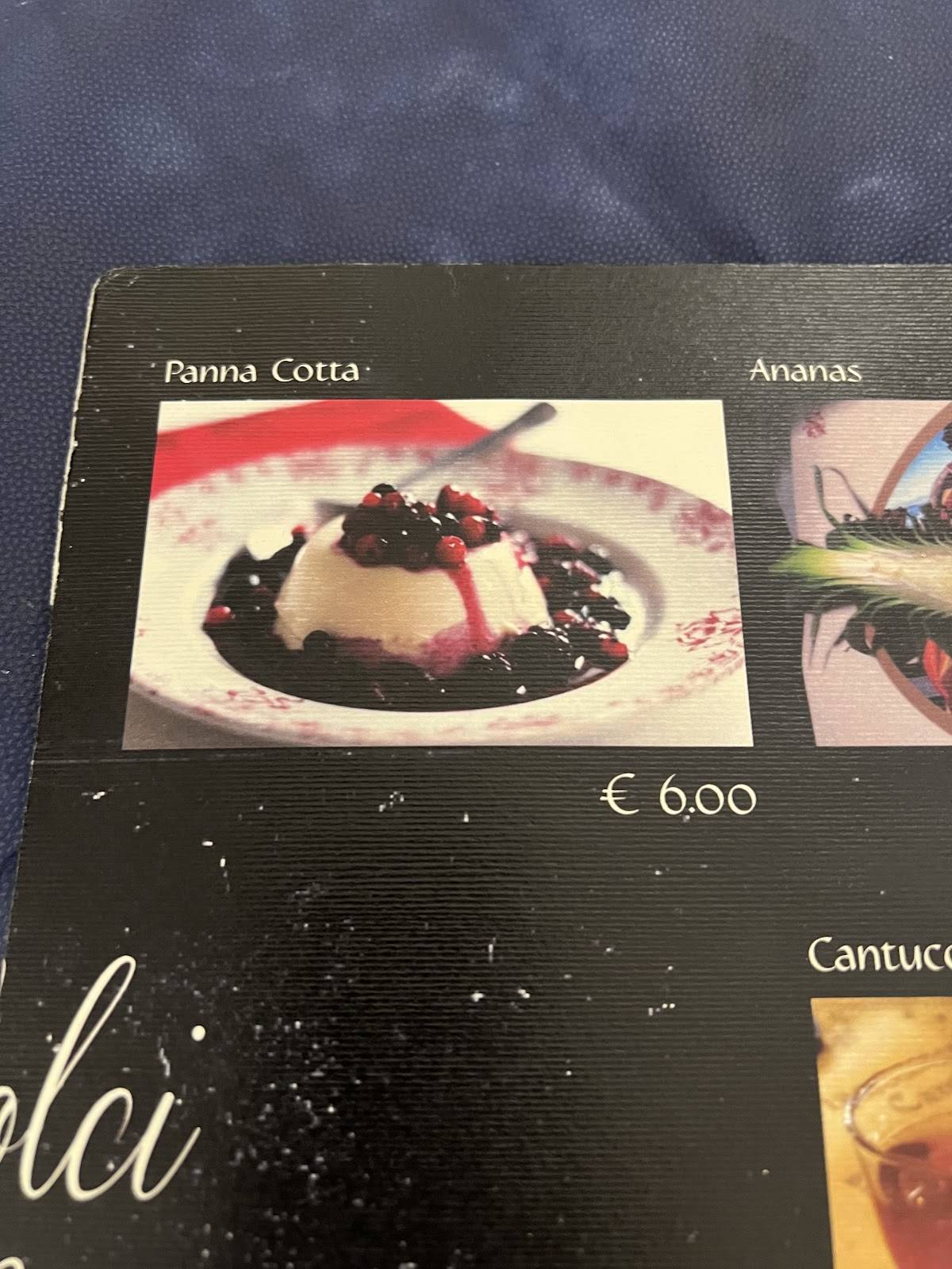 Menu di Ristorante Da Mimmo Chiuso 