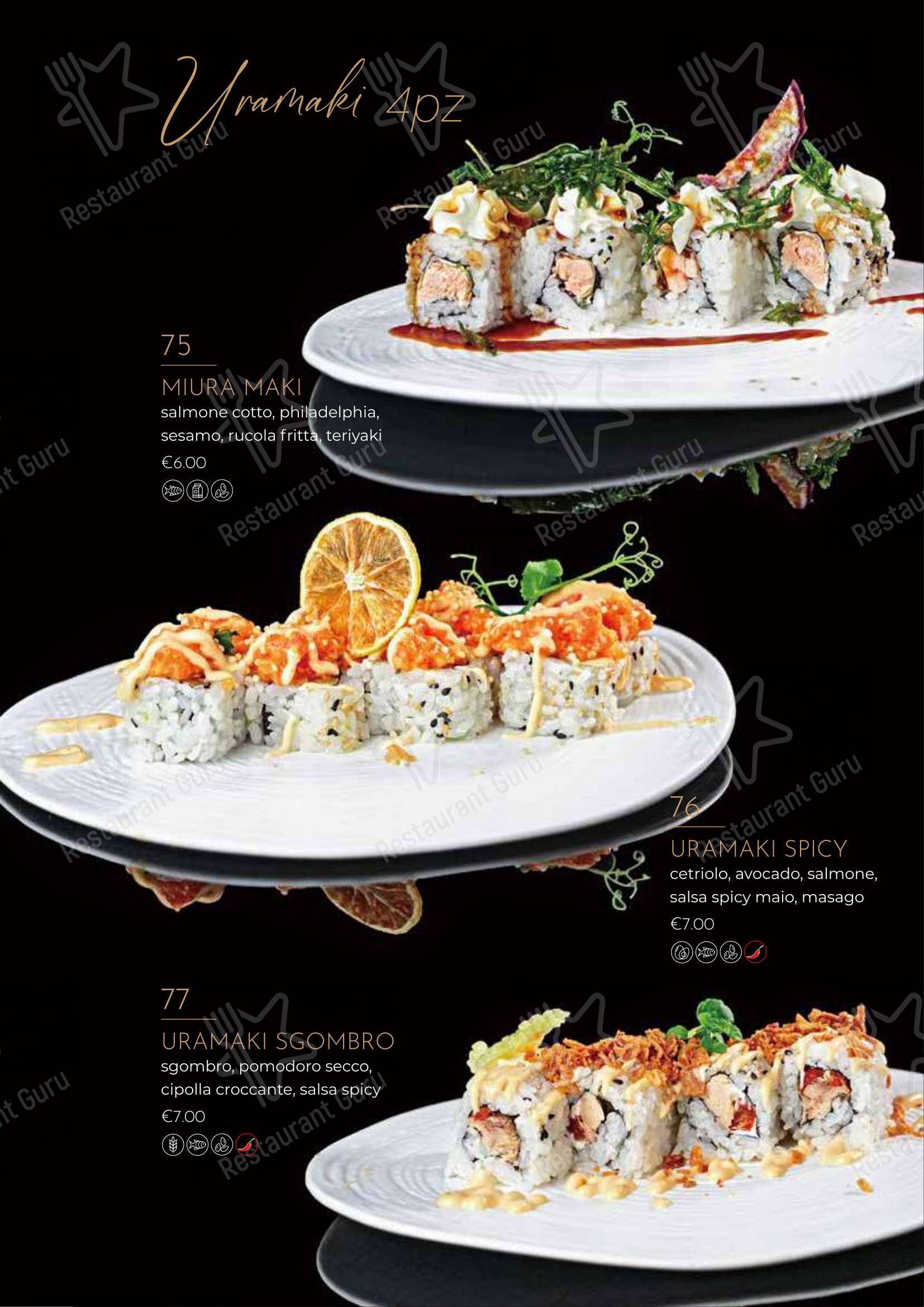 菜单 per Ristorante Giapponese Hanami Parma ristorante