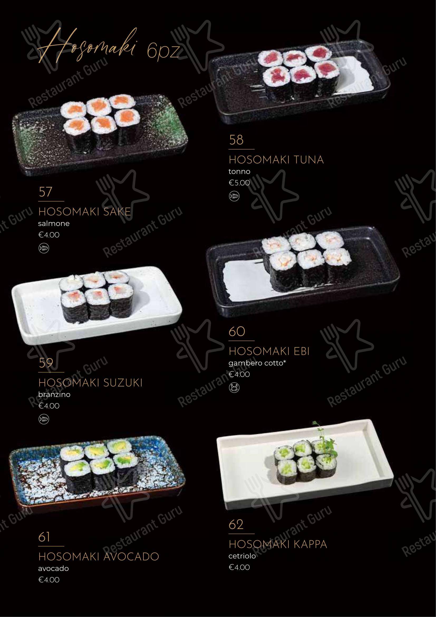 Ristorante Giapponese Hanami Parma in Parma - 菜单