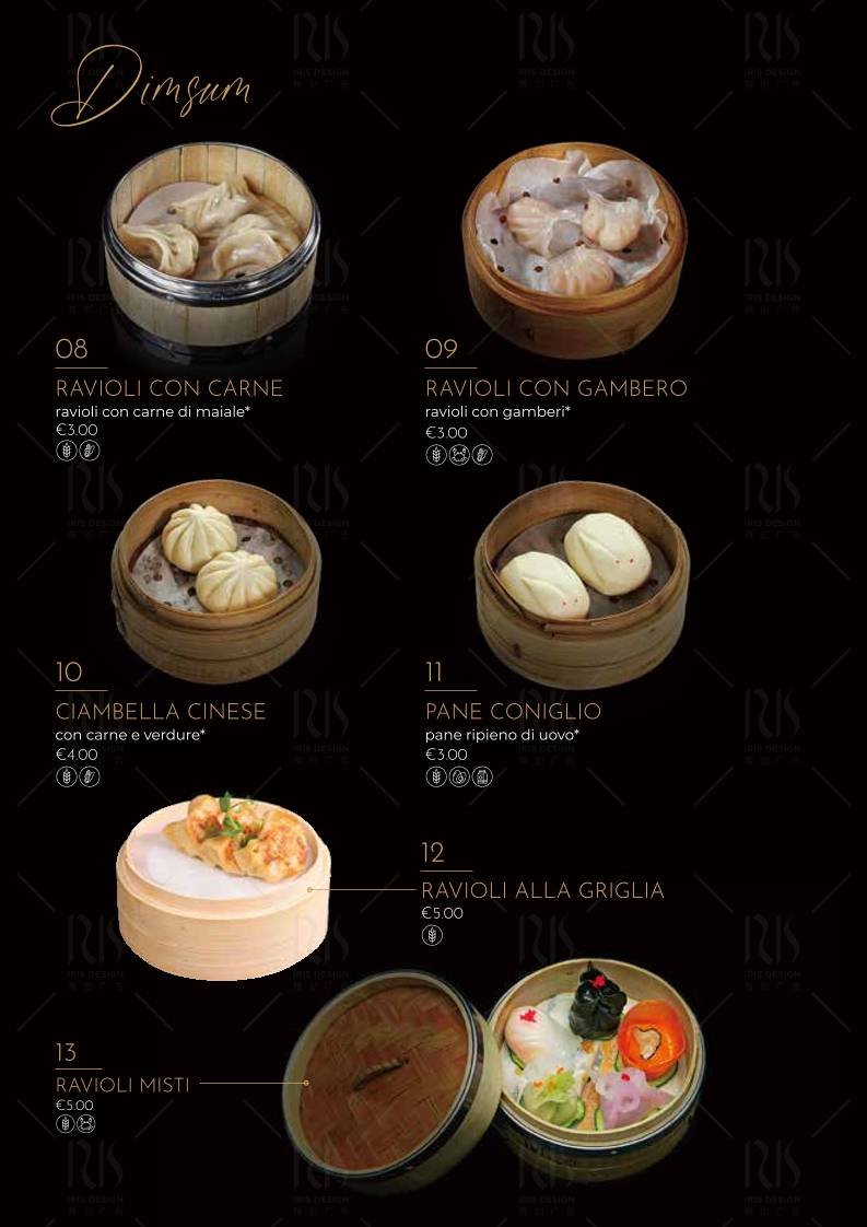 Menu di Ristorante Giapponese Hanami Parma 