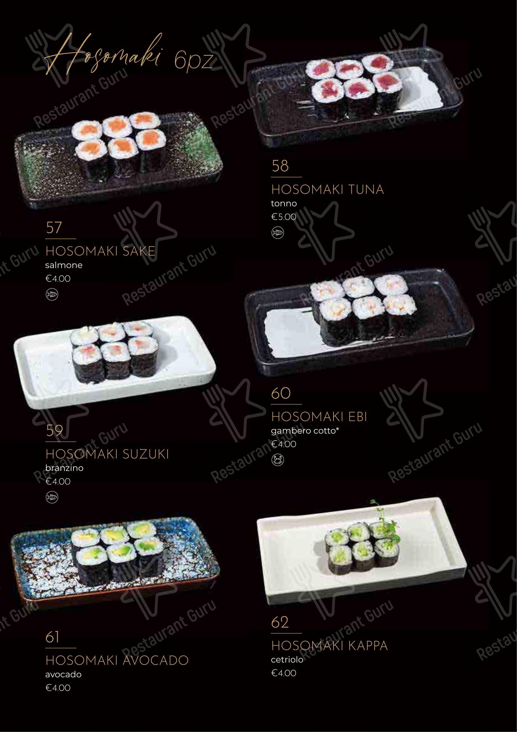 Ristorante Giapponese Hanami Parma in Parma - Menu