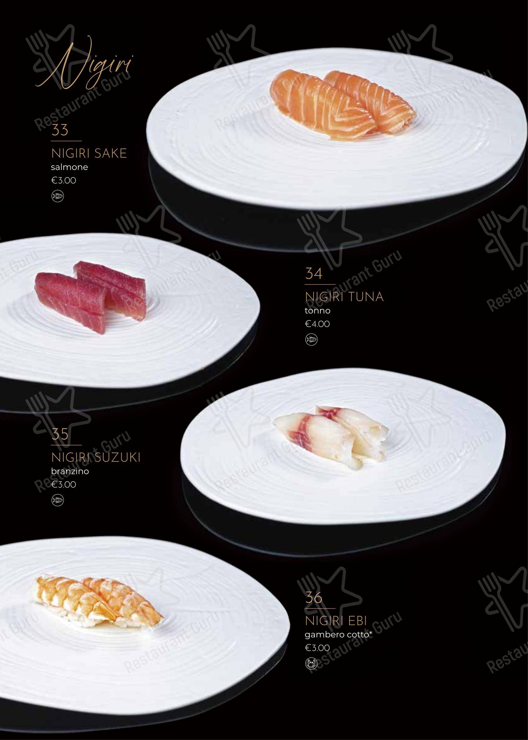 Ristorante Giapponese Hanami Parma in Parma - Menu bar