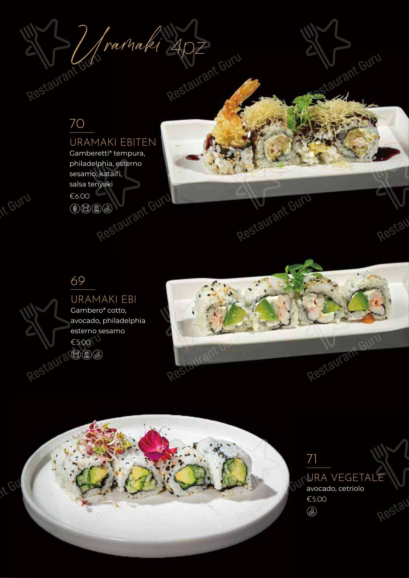 菜单 per Ristorante Giapponese Hanami Parma in Parma