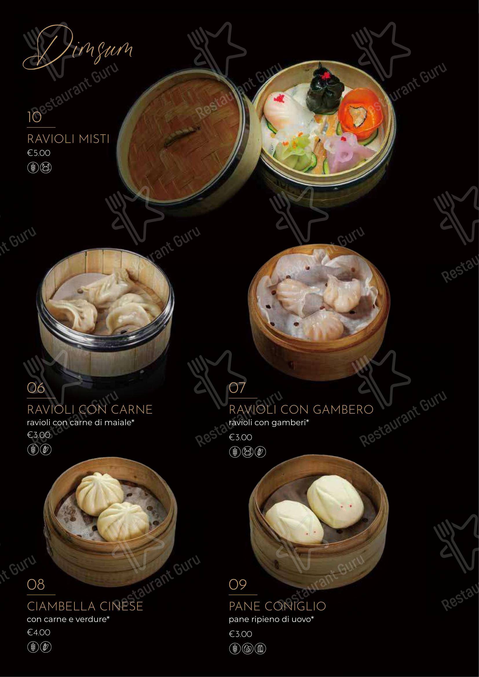 Menu di Ristorante Giapponese Hanami Parma - 菜单