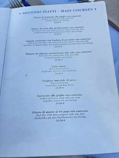 Menu di Ristorante La Grolla Menaggio 