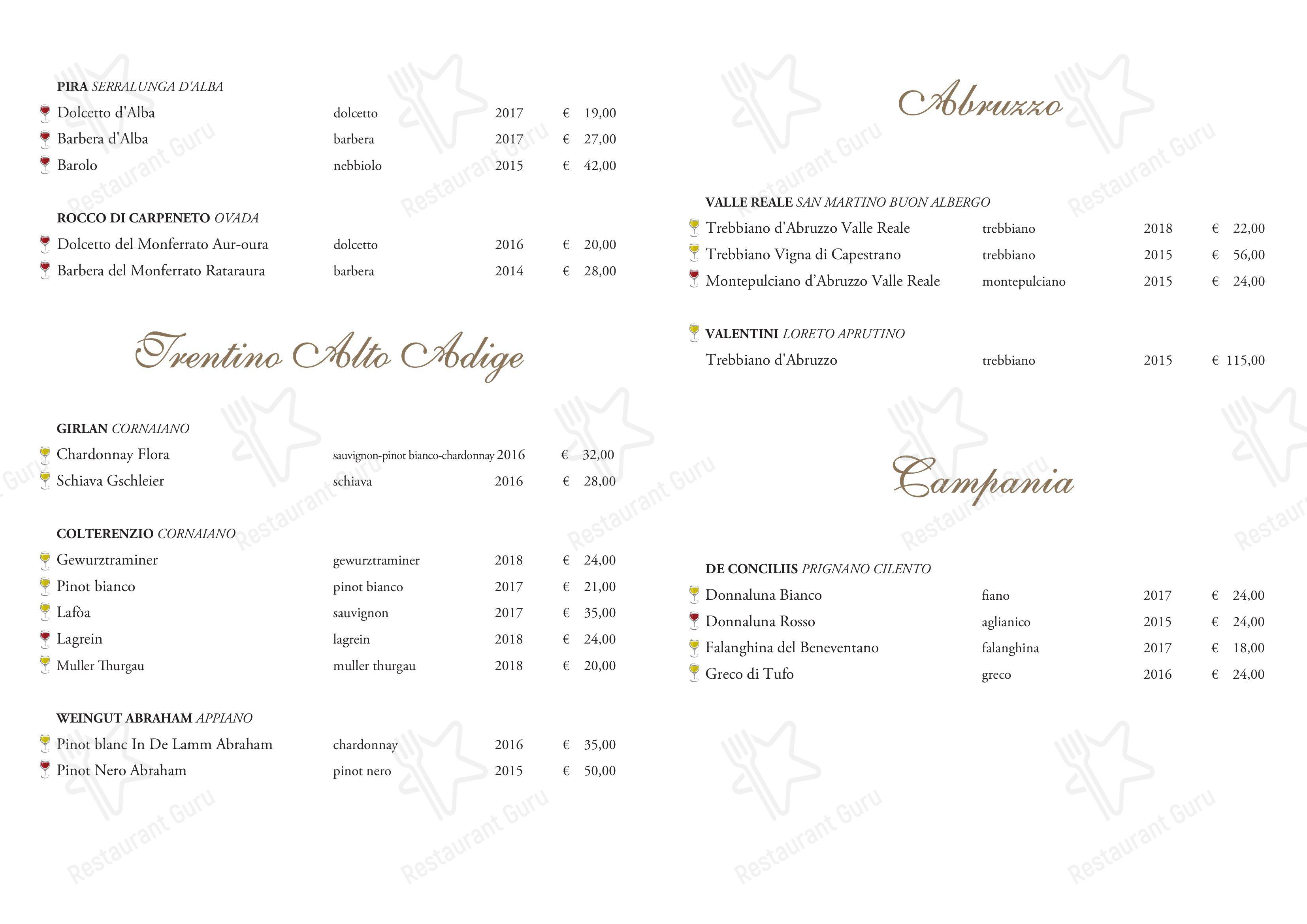 Ristorante La Rotonda Jesi in Jesi - Menu bar
