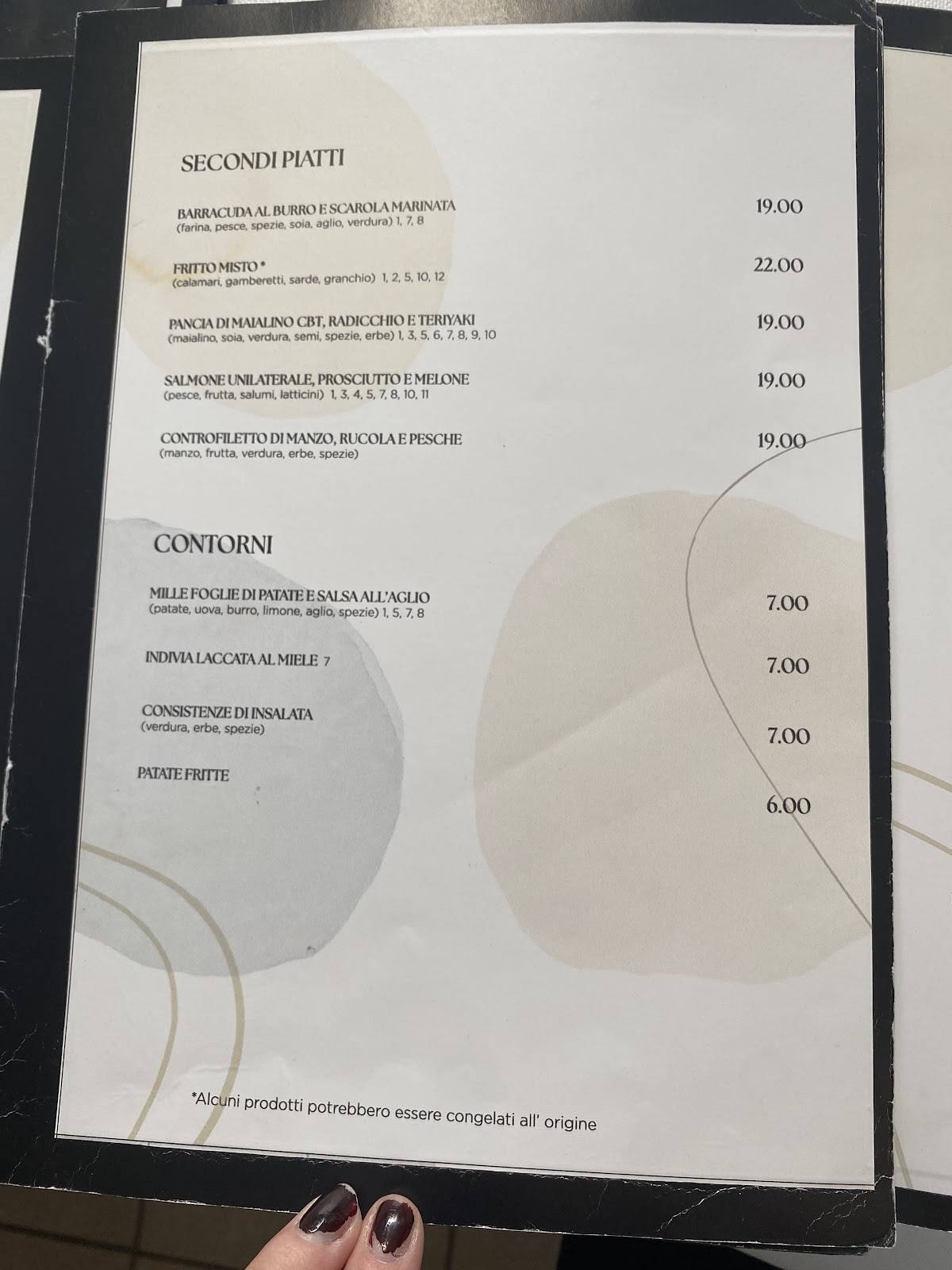 Menu di Ristorante Magrej 