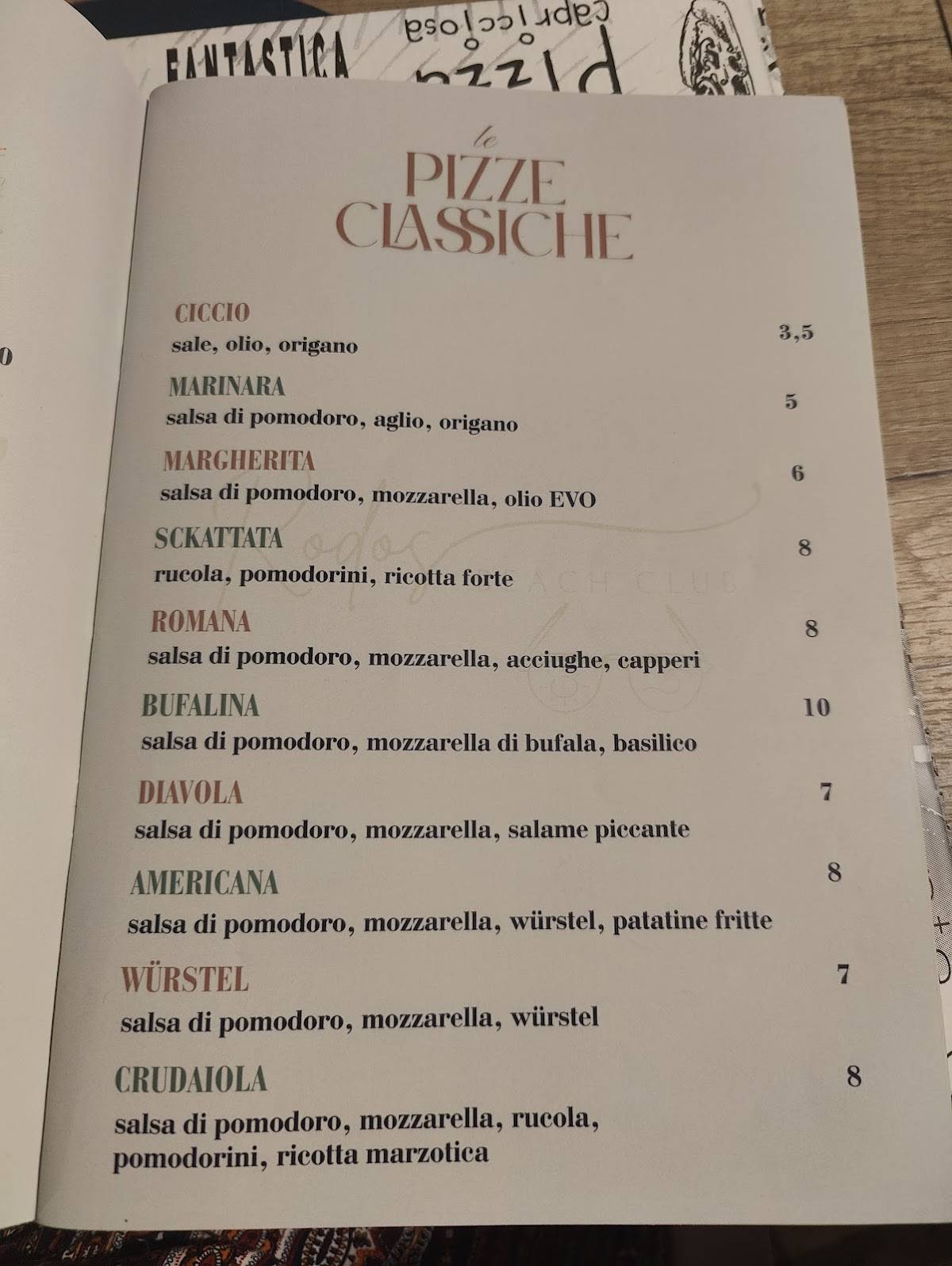 Menu di Rodos 