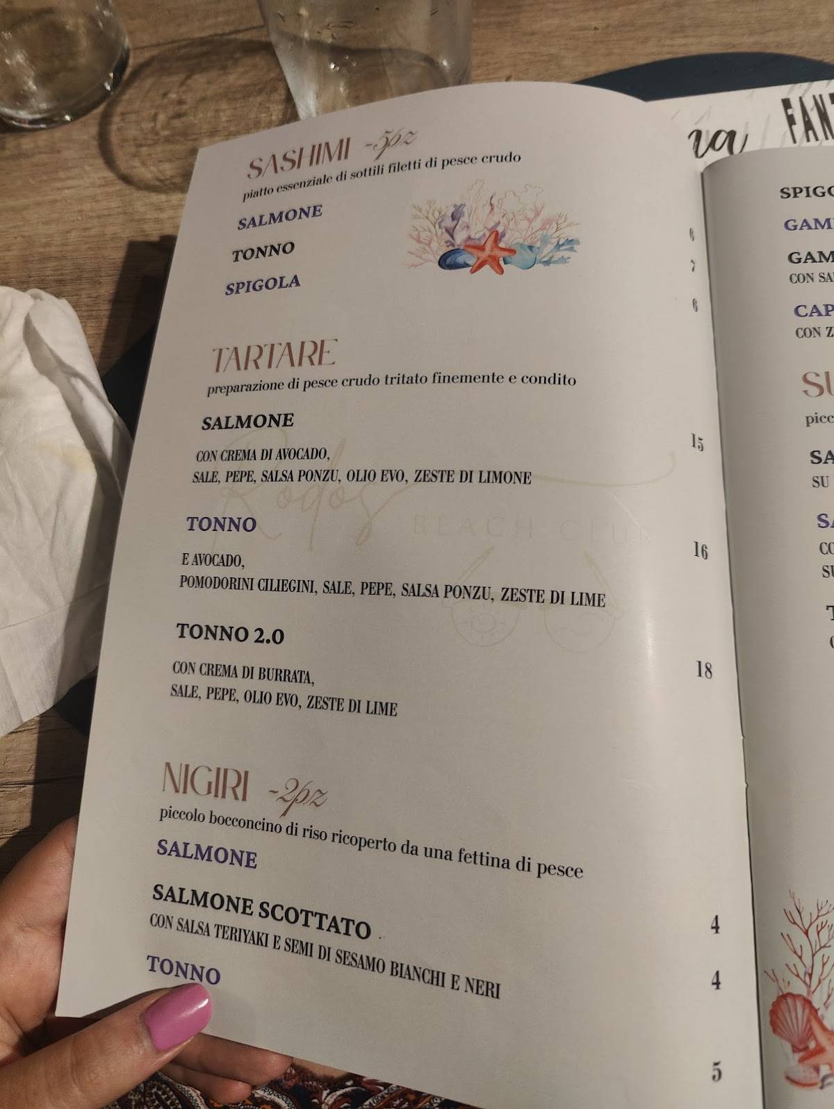 Menu di Rodos 