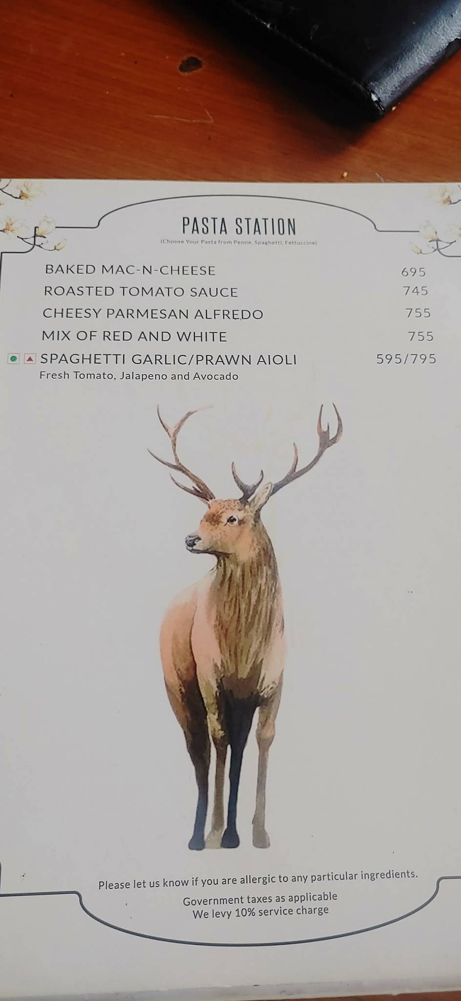 Roesia Gurugram menu