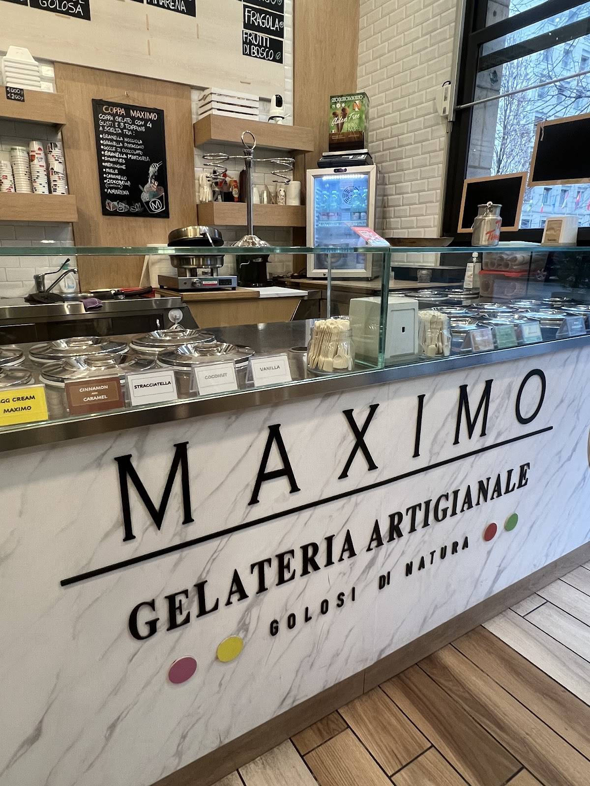 Menu di Gelateria Maximo 