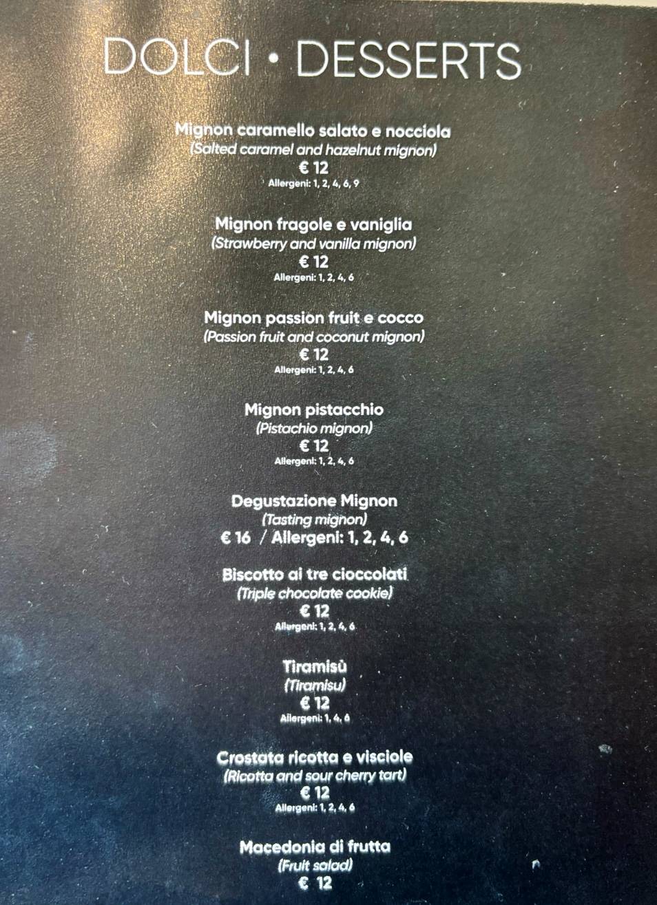Menu di Royal Art Café 