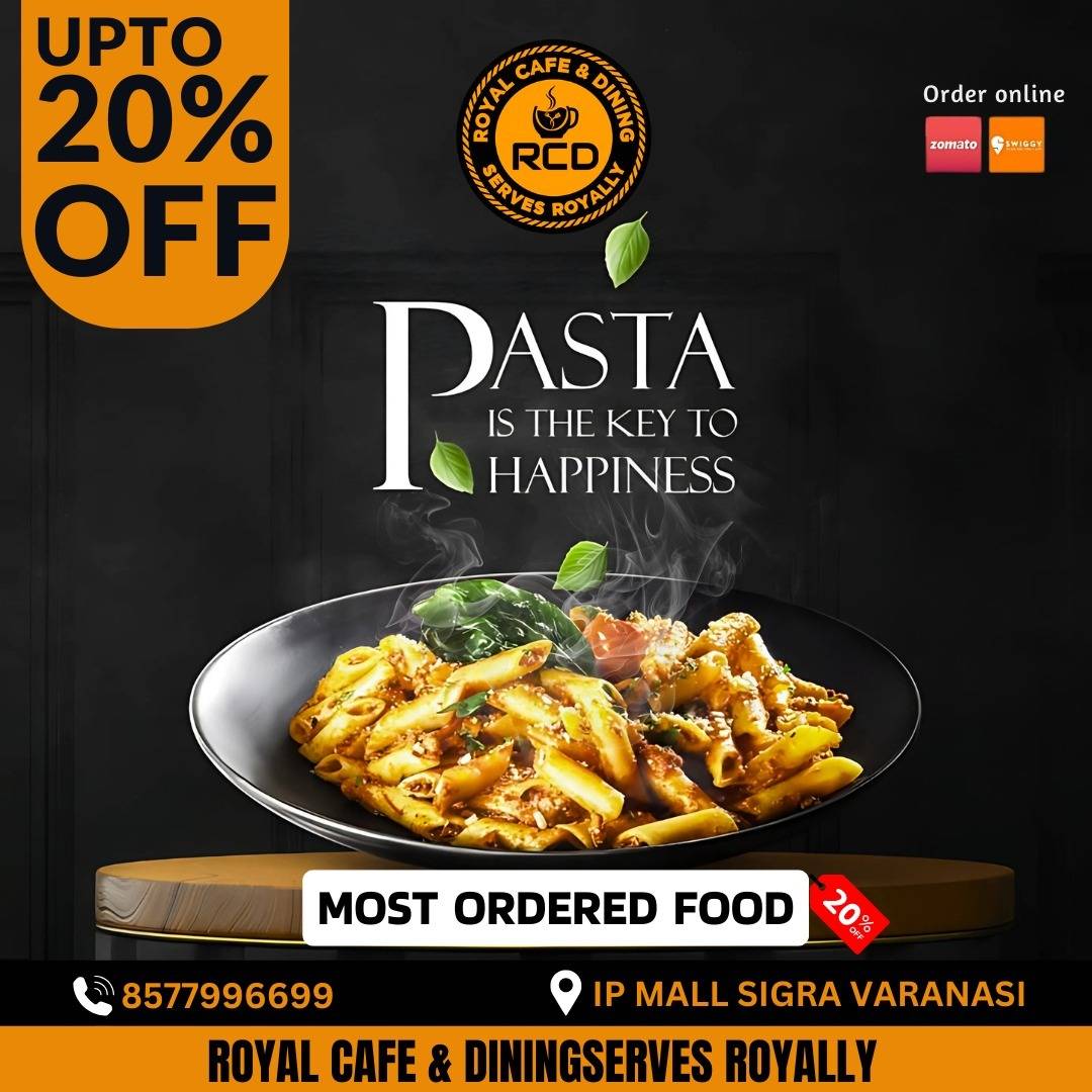 Royal Cafe & Dining : Best Restaurant in Varanasi menu