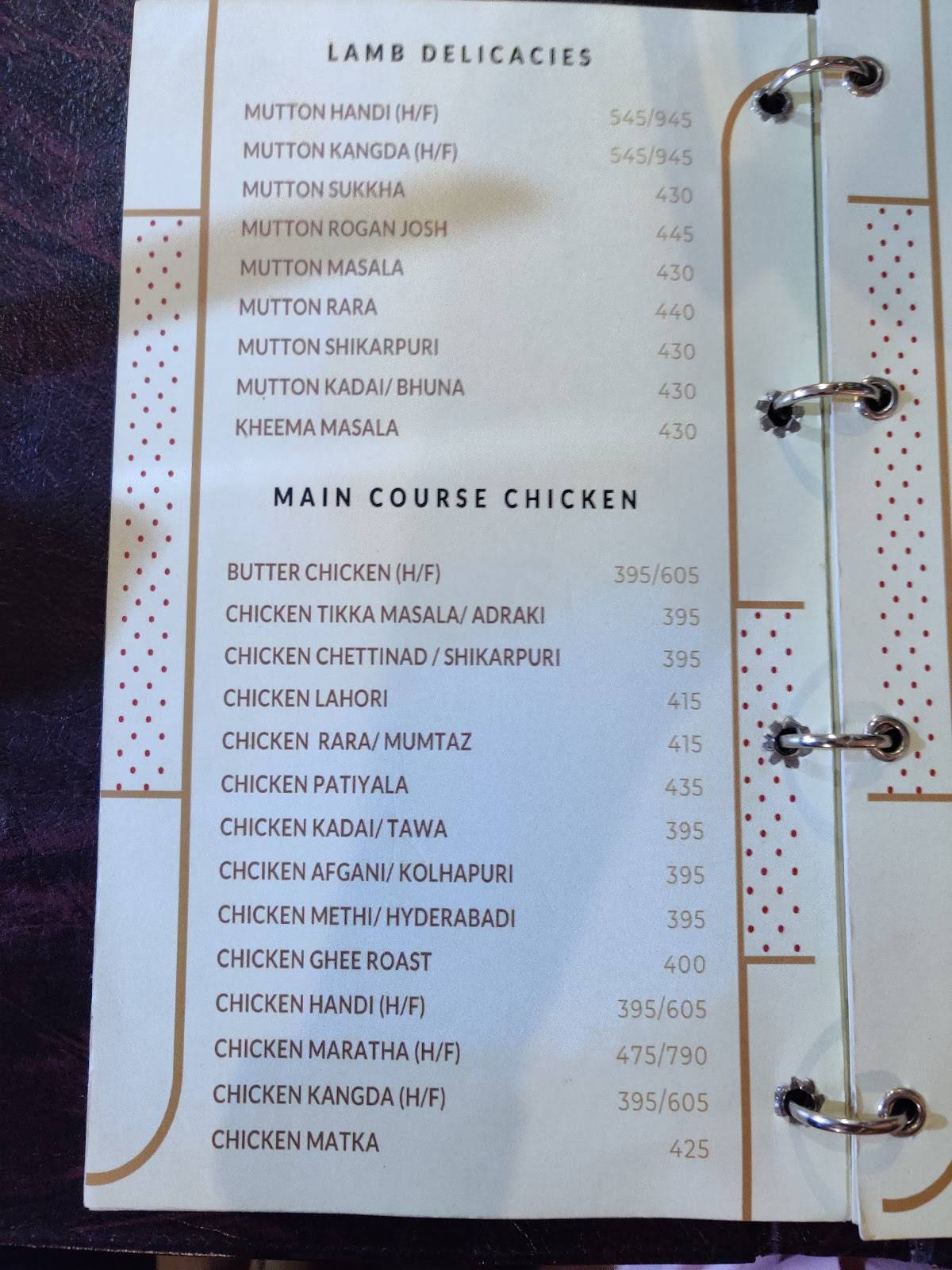 Saiemaa's Family Dining And Bar menu