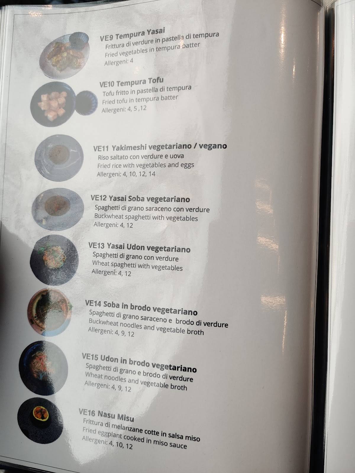 Menu di Sakura Ristorante Giapponese Sesto 