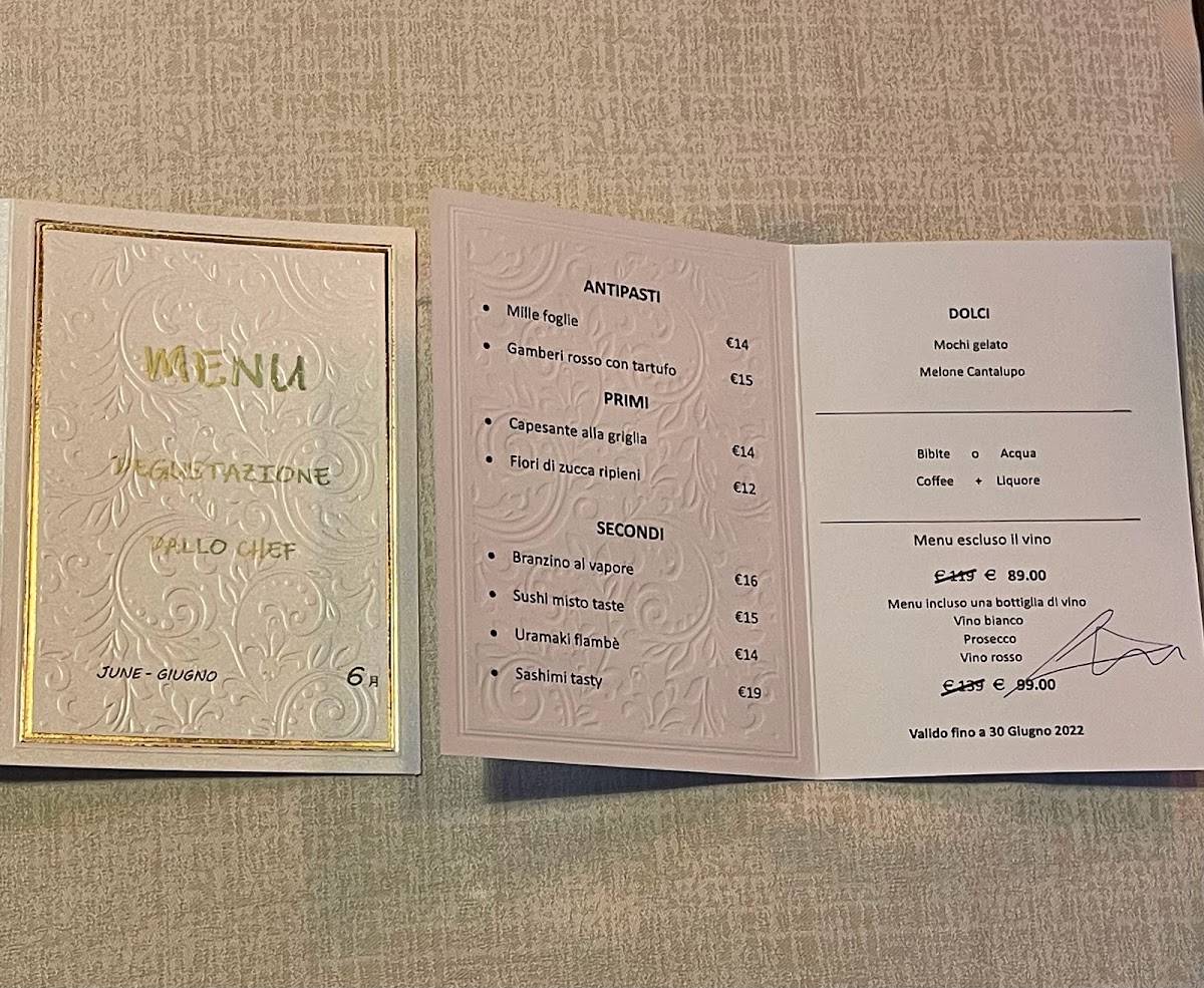 Menu di Salmone 