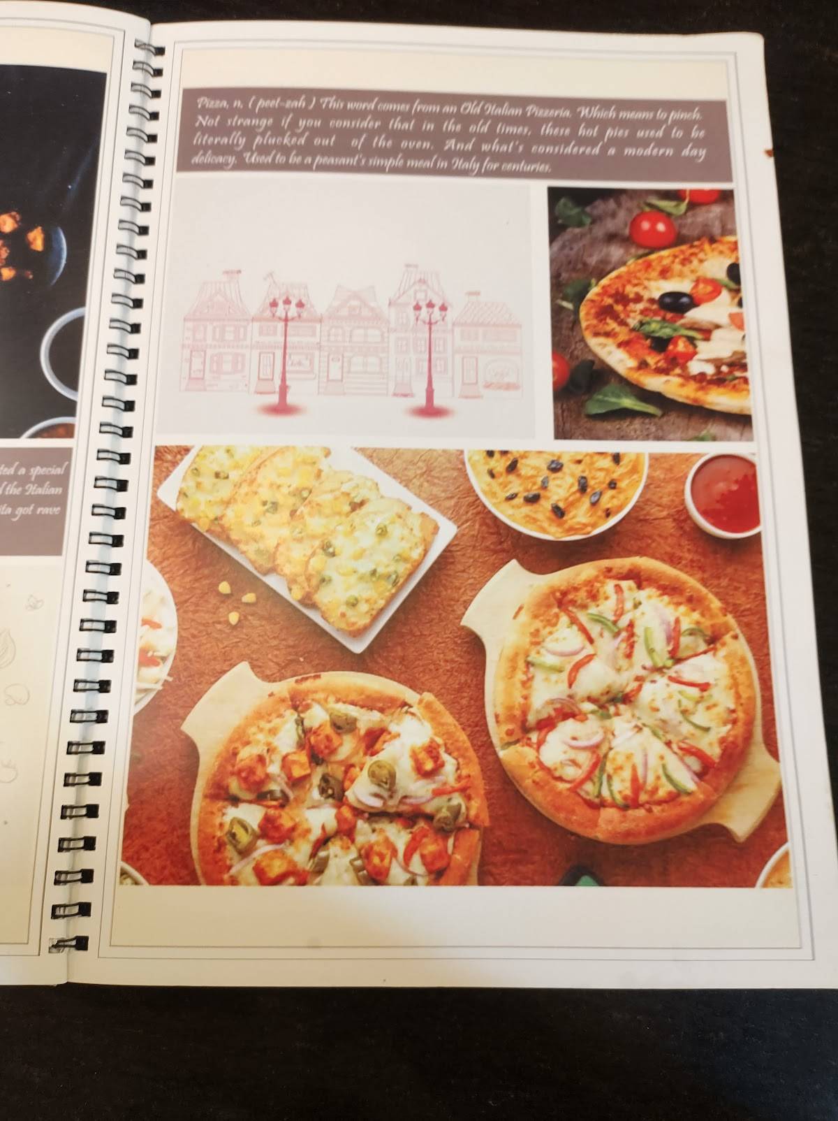 Sam's Pizza menu