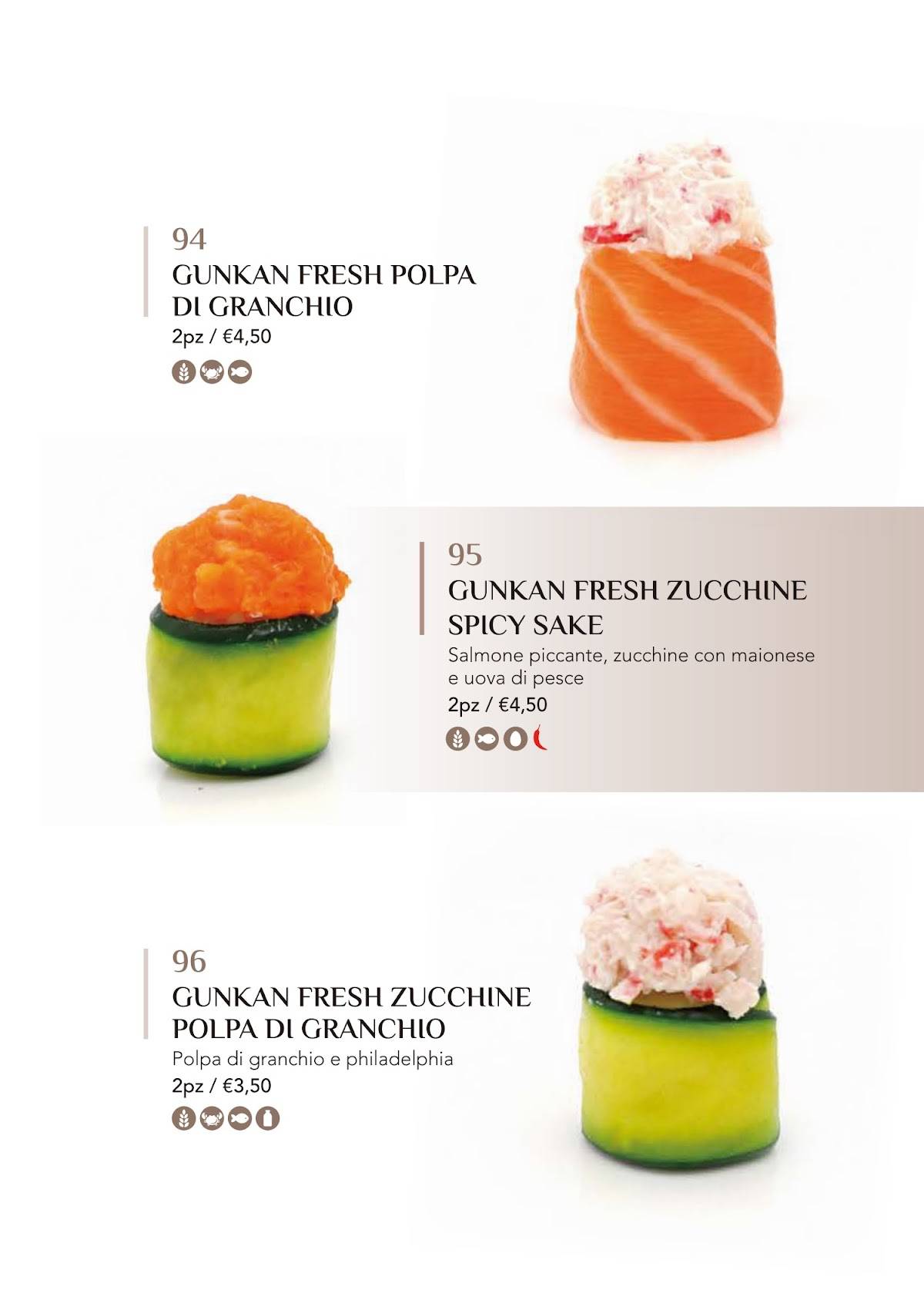 Menu di Haru Sushi 