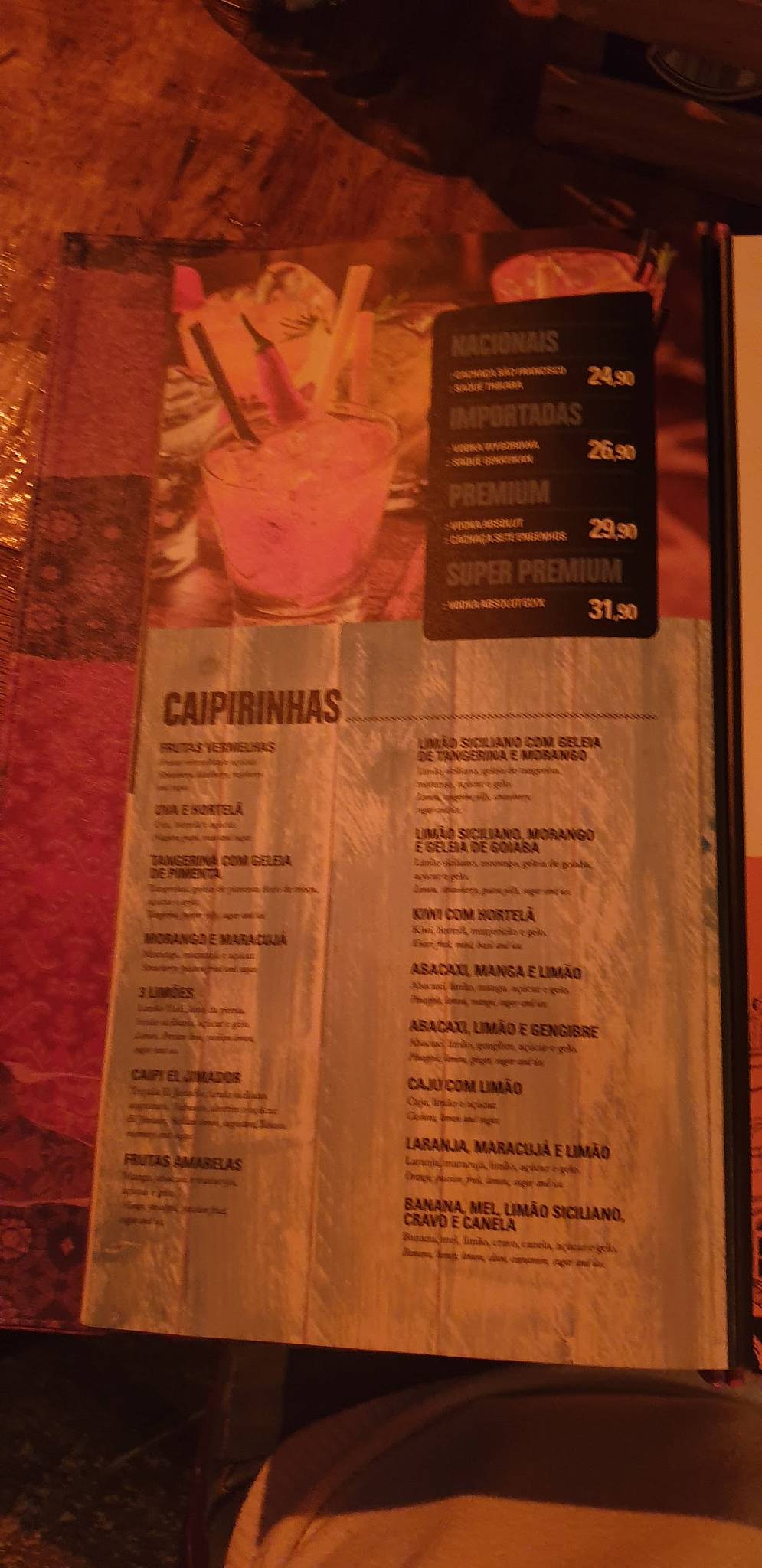 Boa Praça cardápio