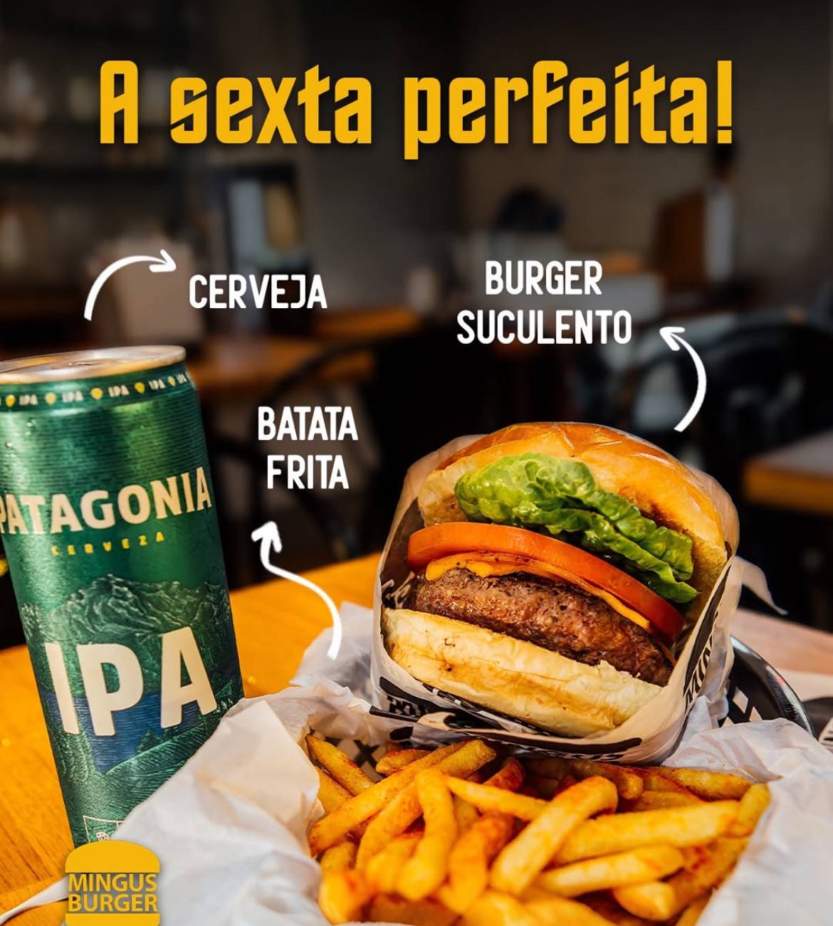 Mingus Burger cardápio