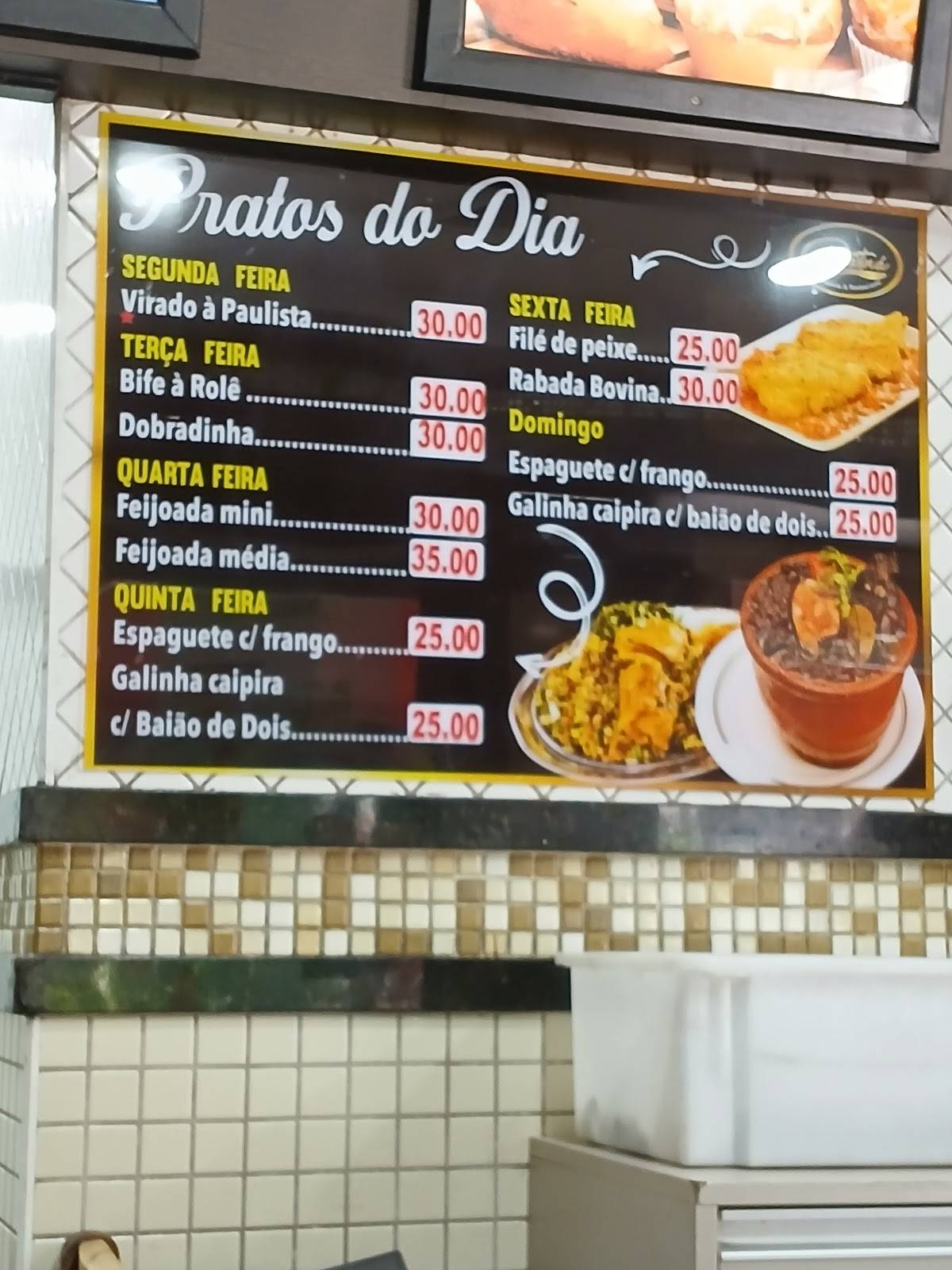 Patná Bar e Lanchonete cardápio