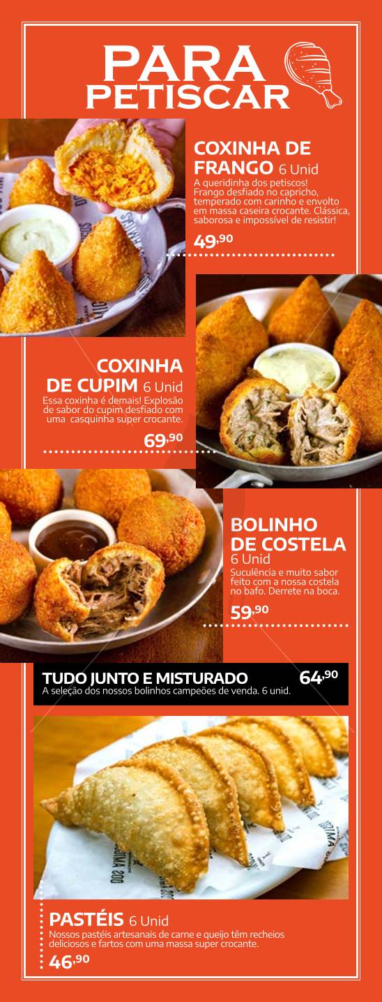 Picanharia dos Amigos - Campo Belo cardápio