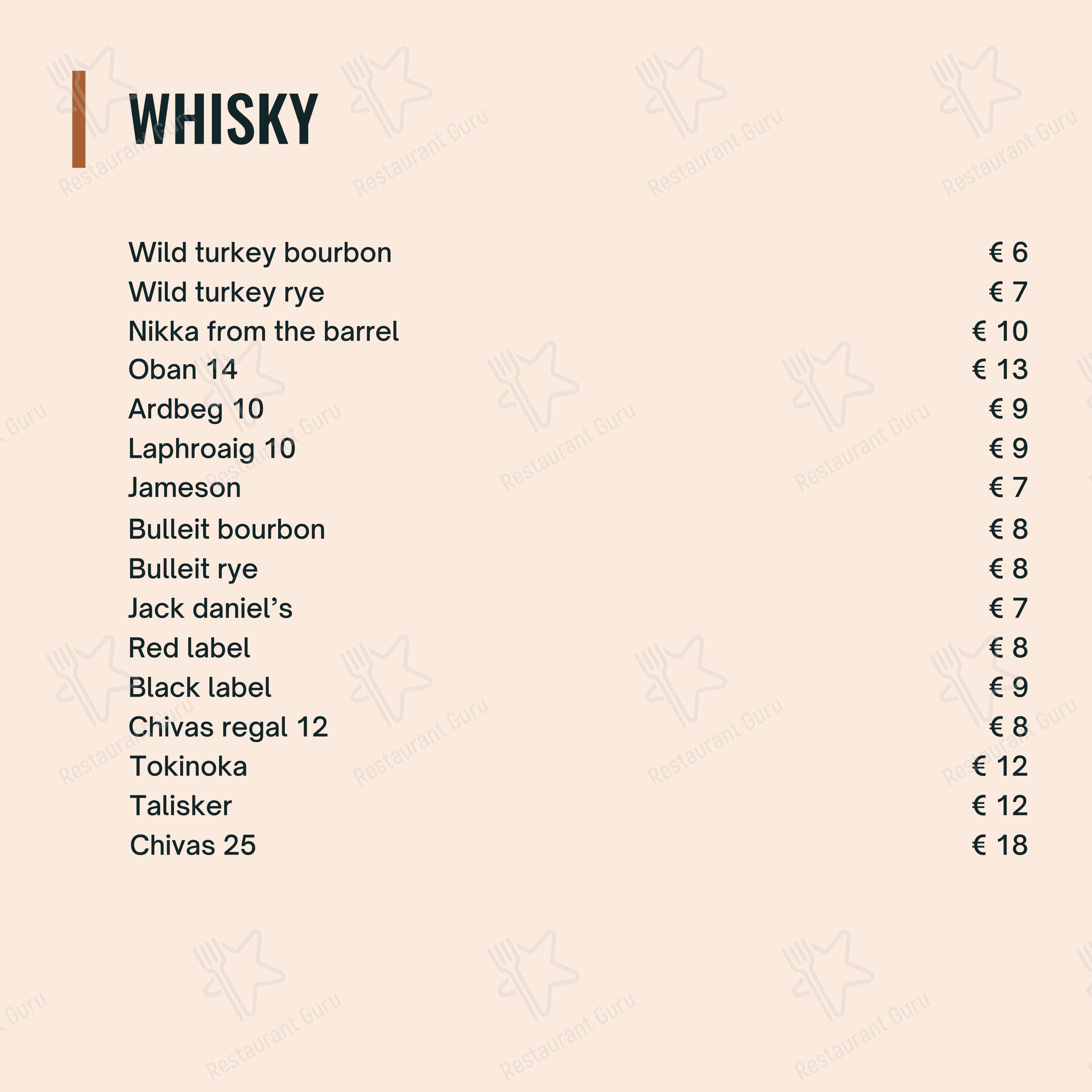 Menu per Sapori Solari - La Bisteccheria ristorante
