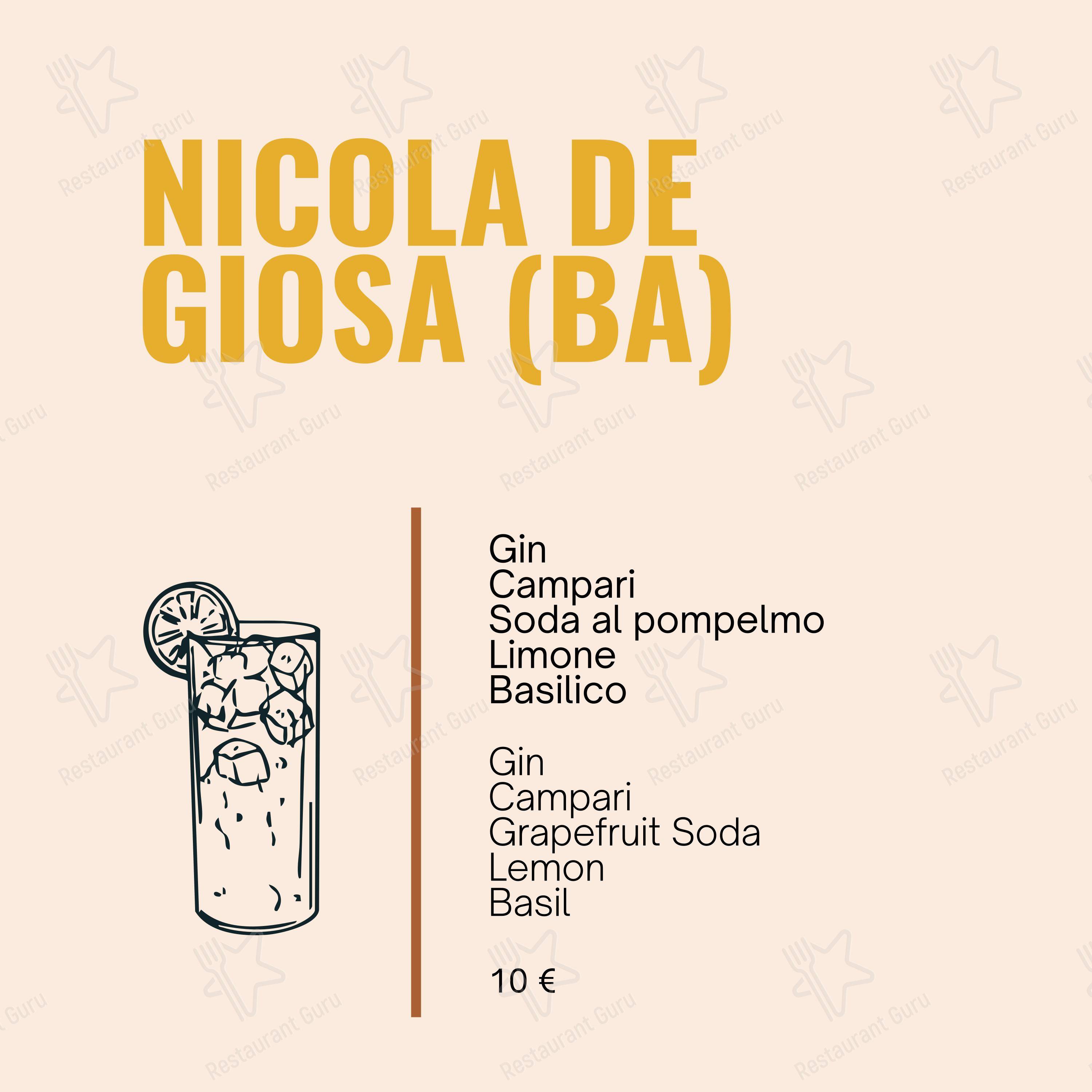 Sapori Solari - La Bisteccheria in Bari - Menu