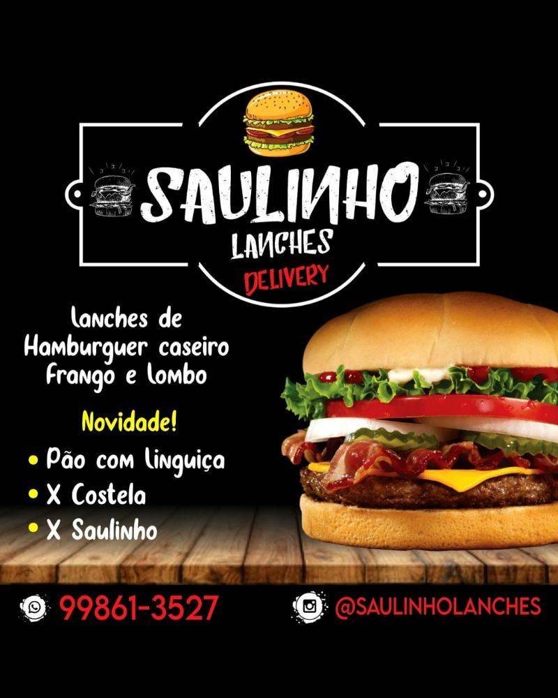 Saulinho Lanches cardápio