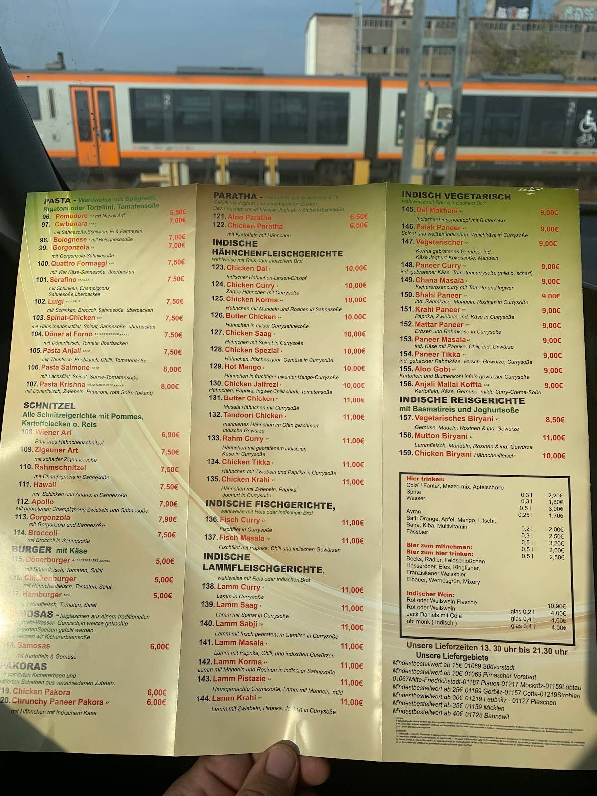 Speisekarte von Schweizer Döner Haus Dresden restaurant, Dresden