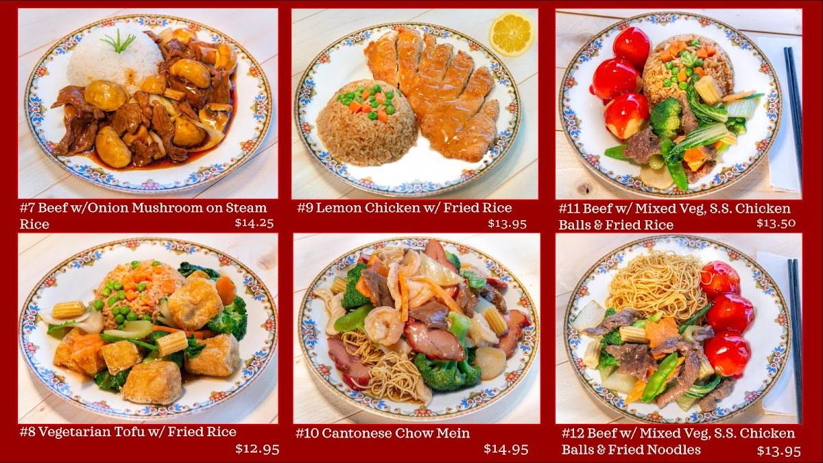 Menu de Seaspray restaurant
