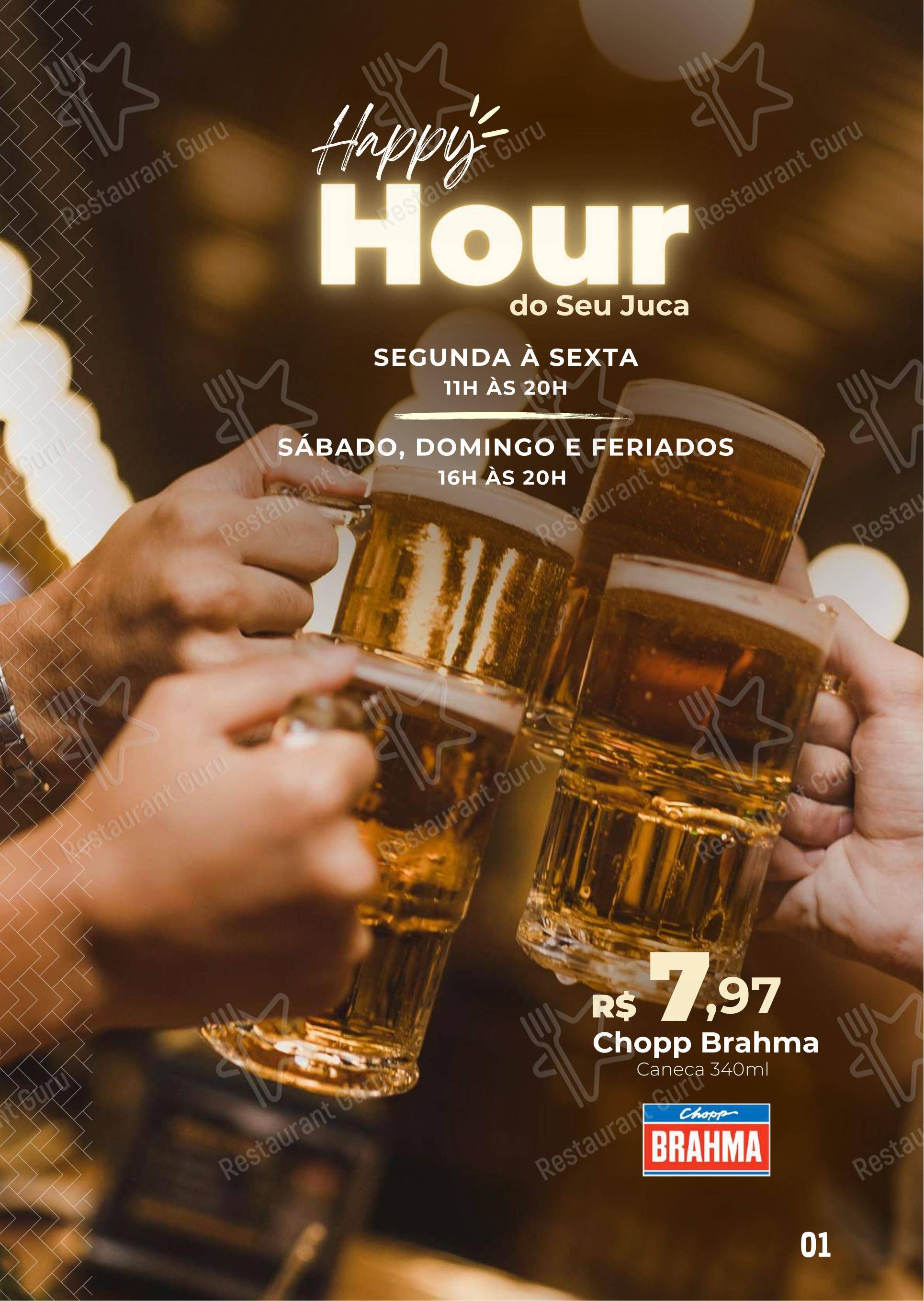 Seu Juca - Menu bar