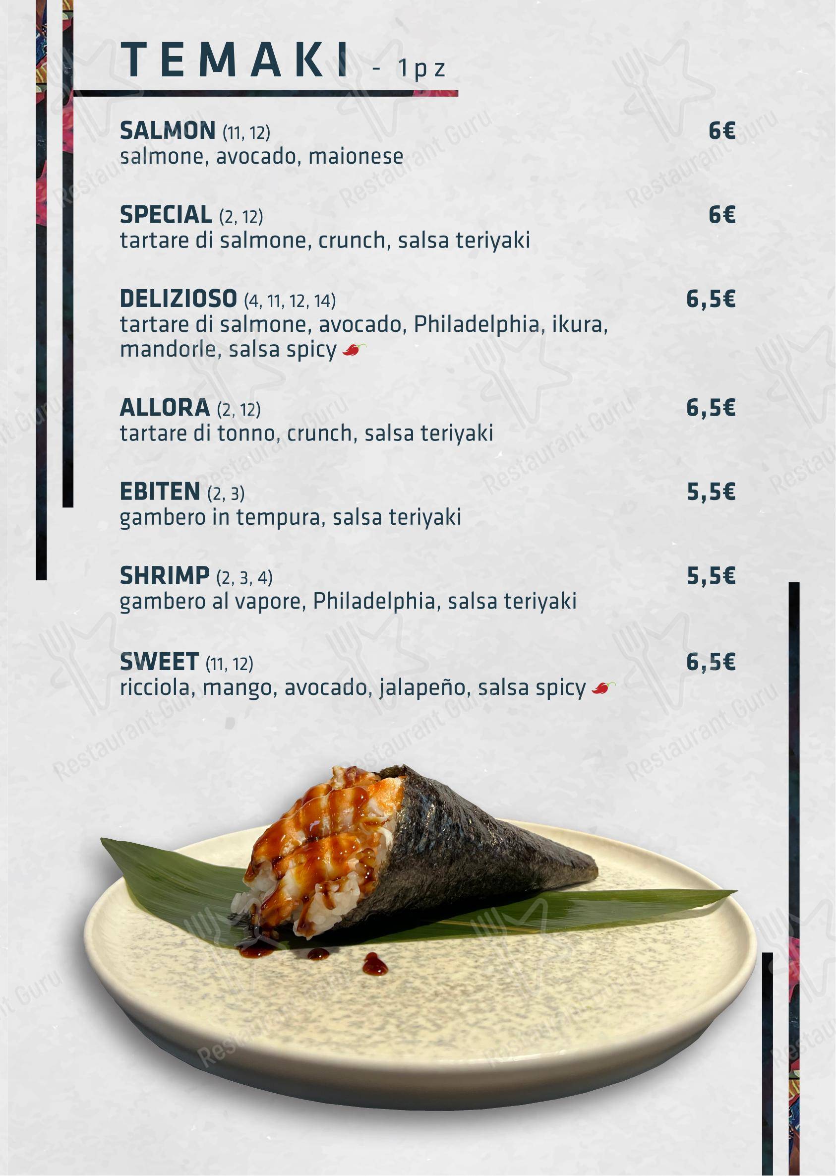 Menu di Shabu Monza - 菜单