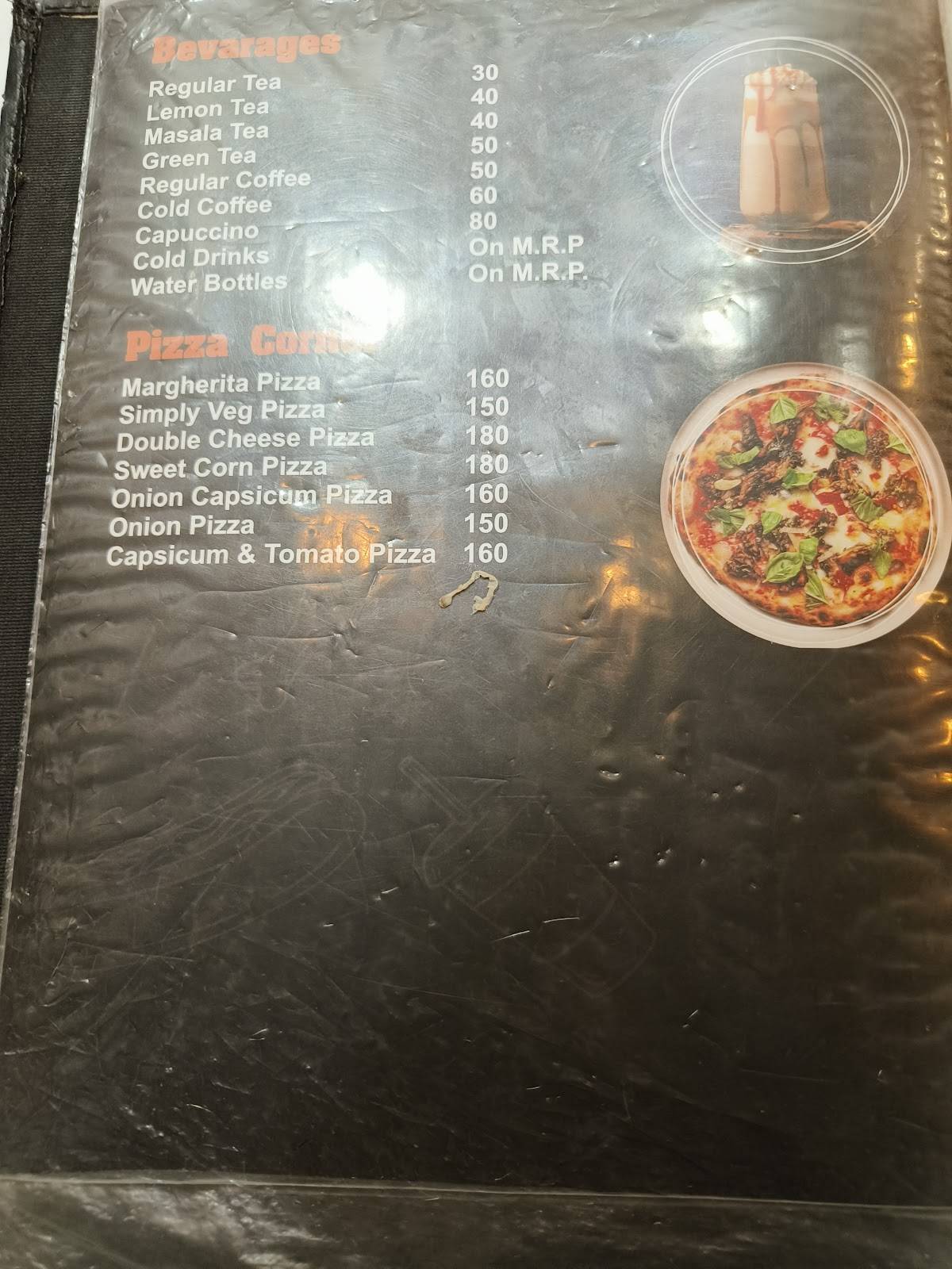 Jain restro & cafe menu
