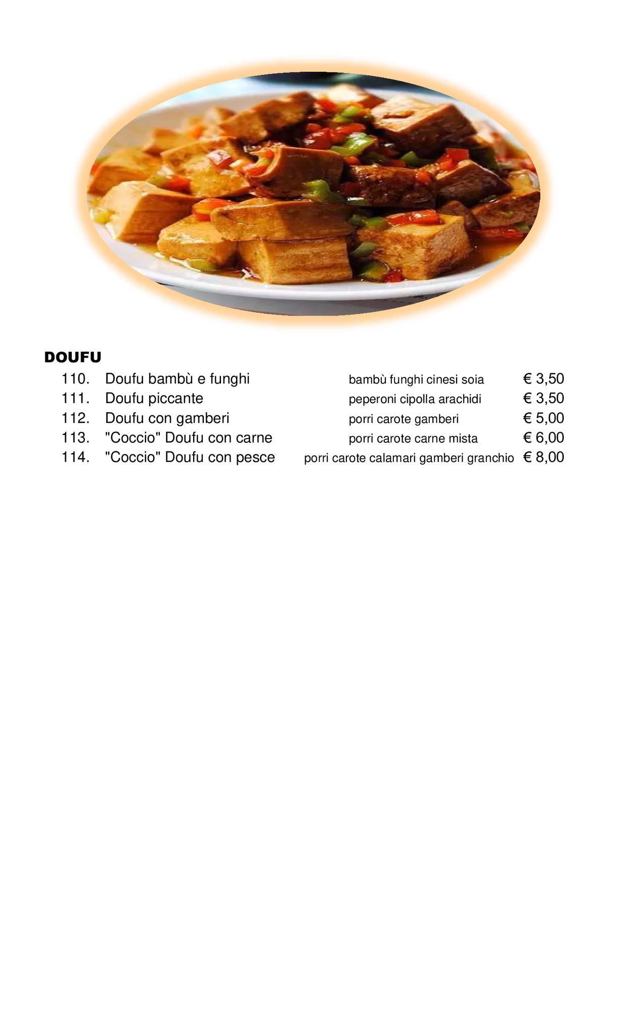 Menu di Shanghai 