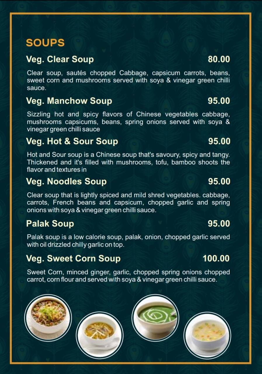 Shri Krishna menu