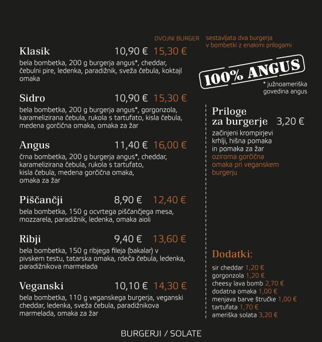 Menu di Sidro 