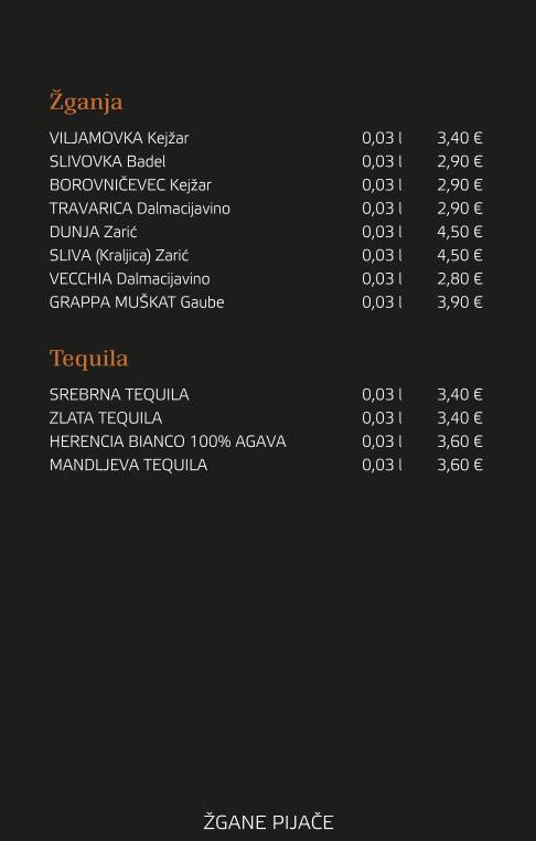 Menu di Sidro 