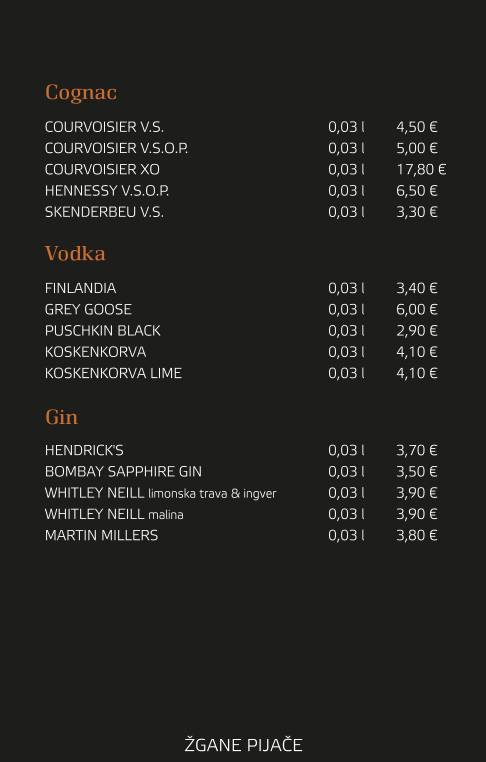 Menu di Sidro 