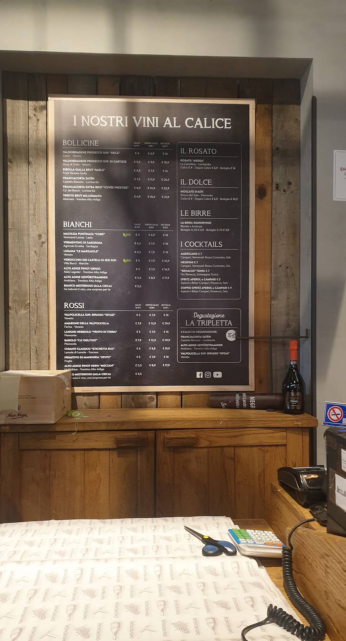 Menu di Signorvino Arese-Lainate (Mi) 