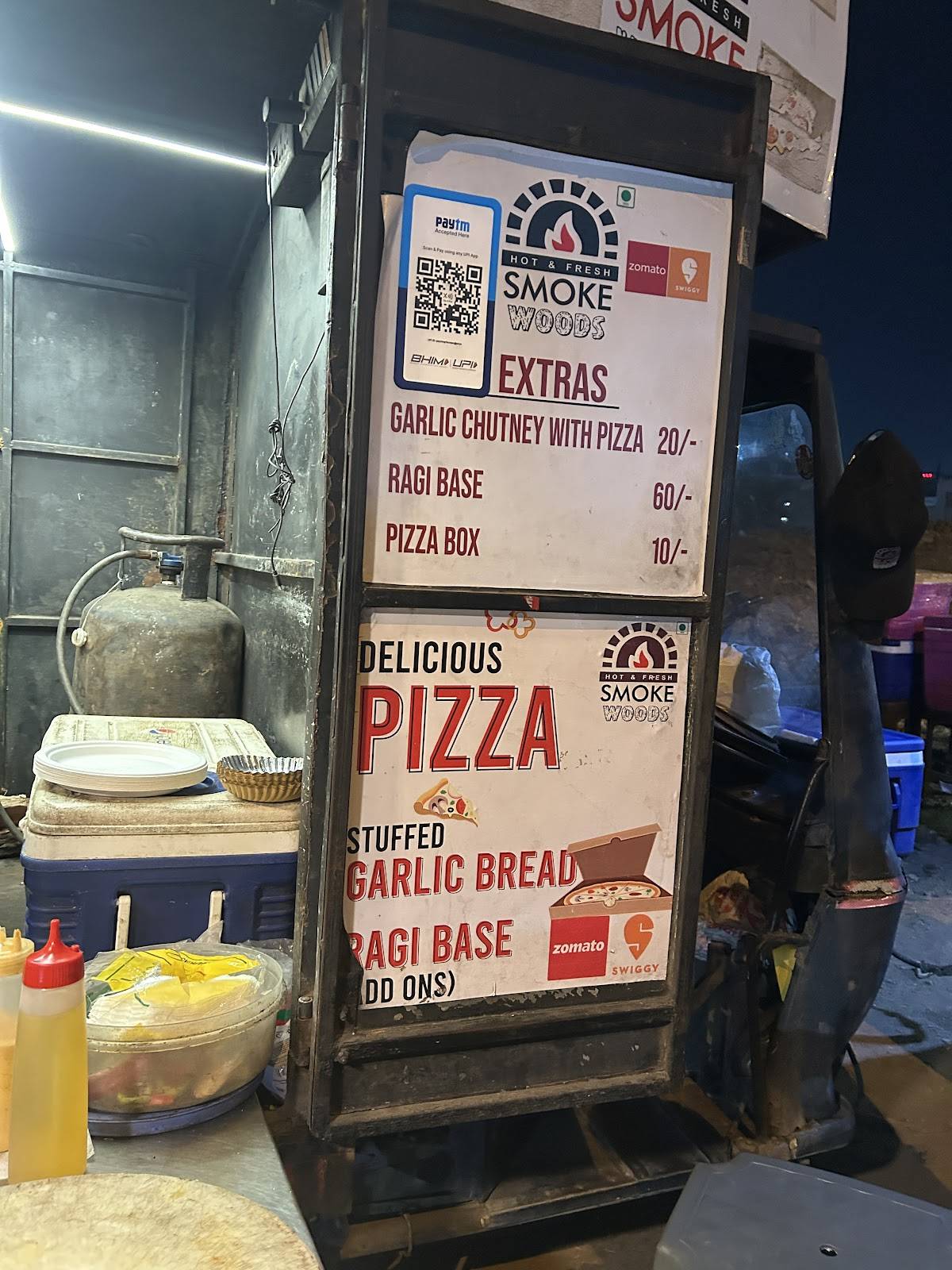 Smoke Woods menu